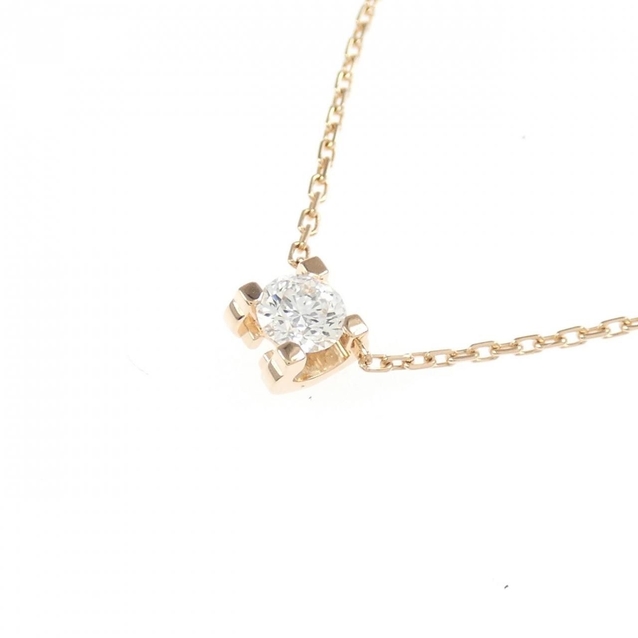 Cartier Cartier Cartier C de Cartier 750 Pink Gold Diamond Necklace Precious Metal Necklace DUTY FREE for USA Size ONE SIZE - 3 Thumbnail