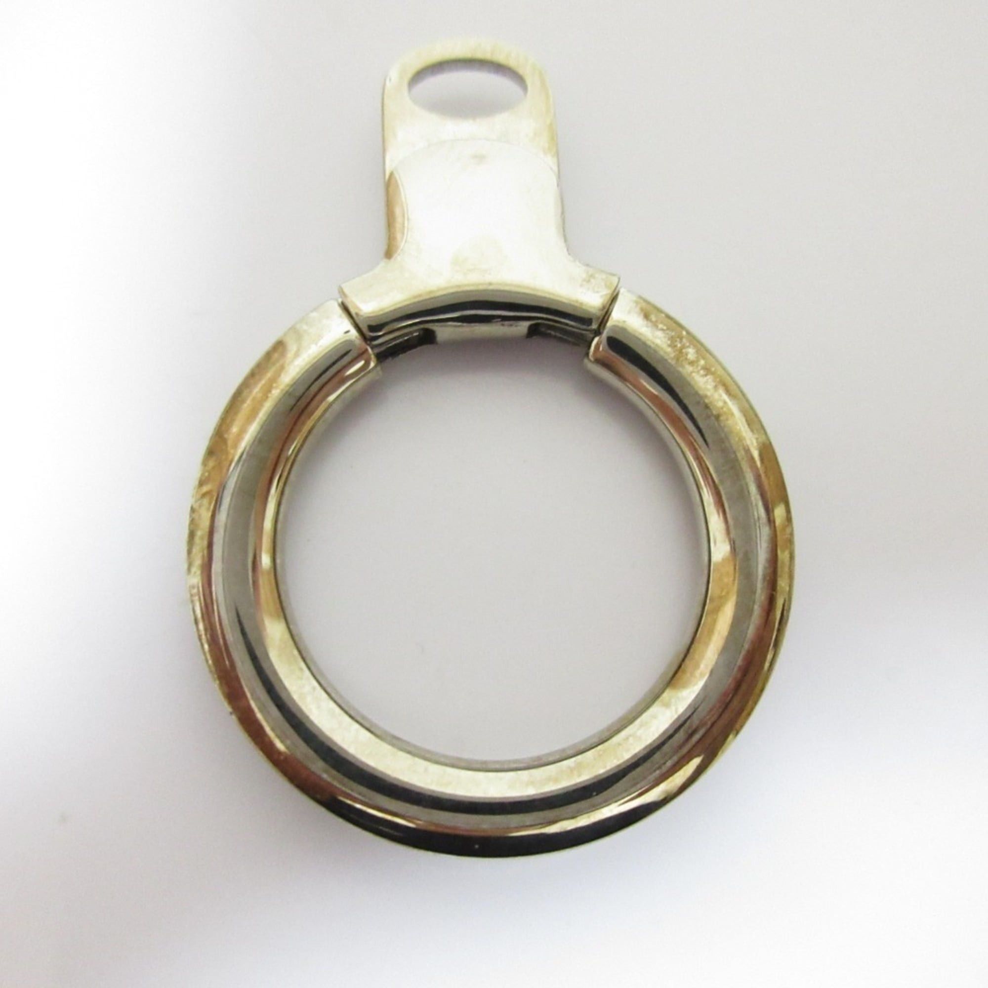 Chanel CHANEL Caviar Leather Matelasse Chain Pass Case with Key Ring, Light Blue, Women's Size ONE SIZE - 10 Thumbnail