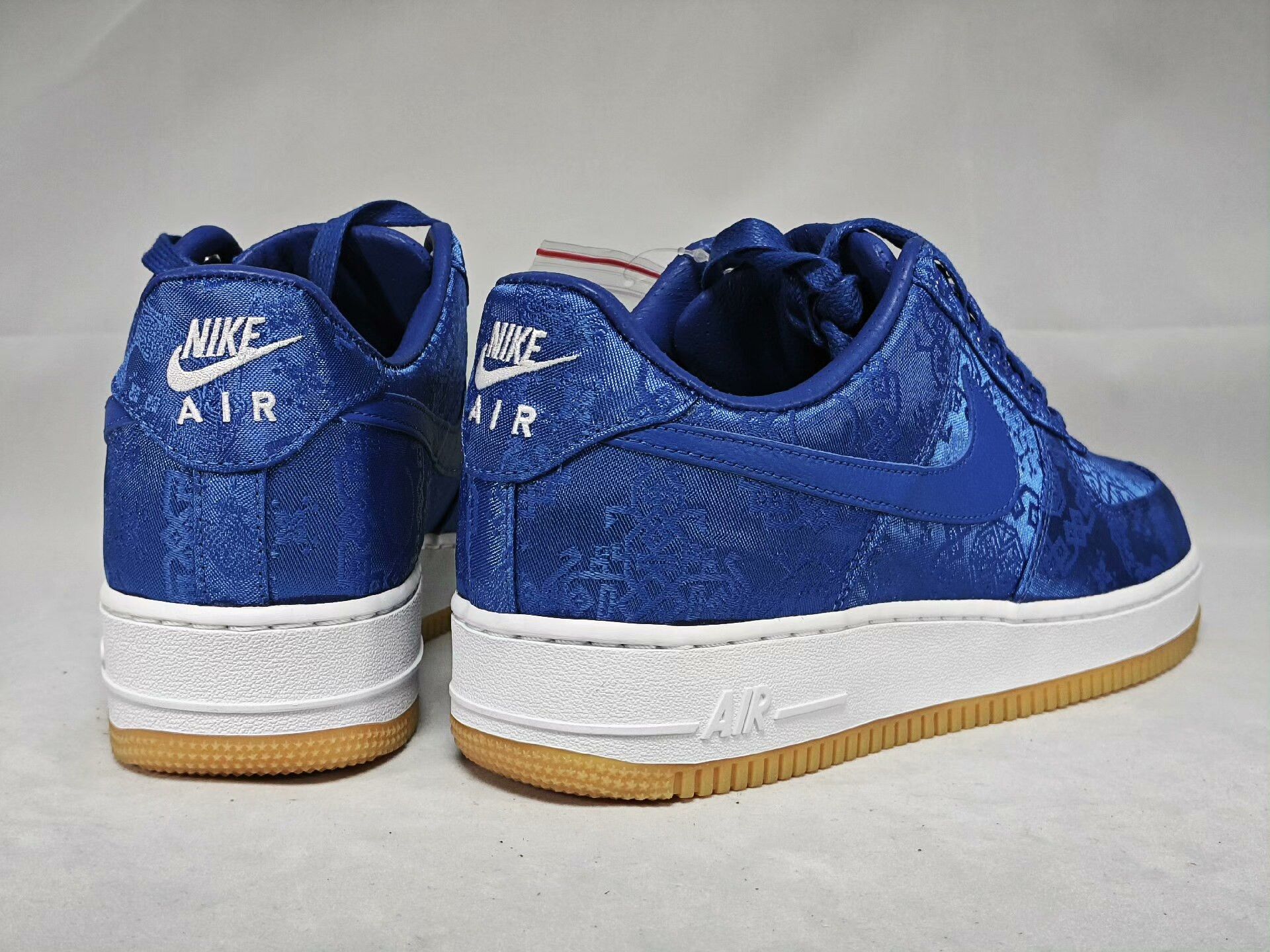 CLOT Nike Clot Air Force 1 Blue Silk Size US 10 / EU 43 - 3 Thumbnail