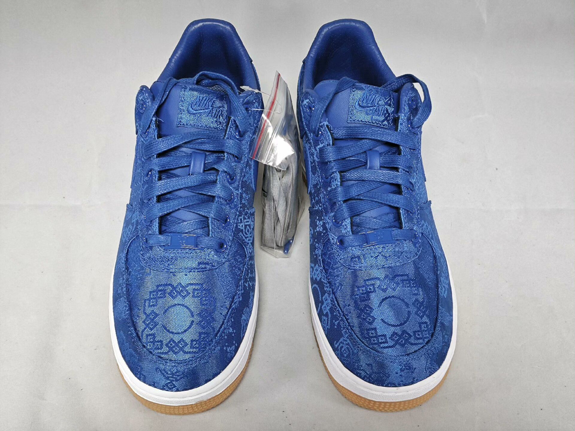 CLOT Nike Clot Air Force 1 Blue Silk Size US 10 / EU 43 - 2 Thumbnail