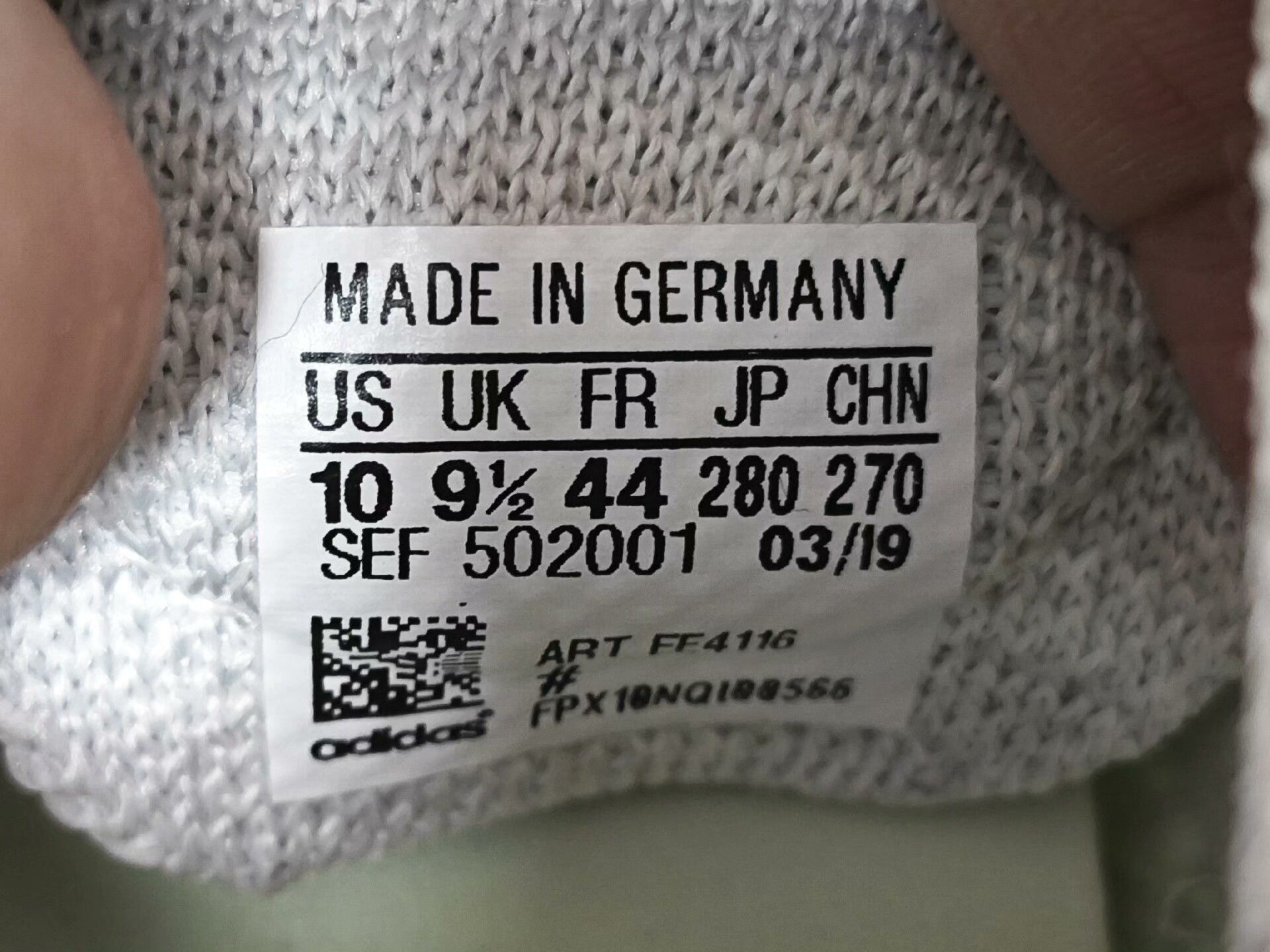 Adidas ADIDAS CONSORTIUM RUNNER MID 4D Size US 10 / EU 43 - 5 Thumbnail