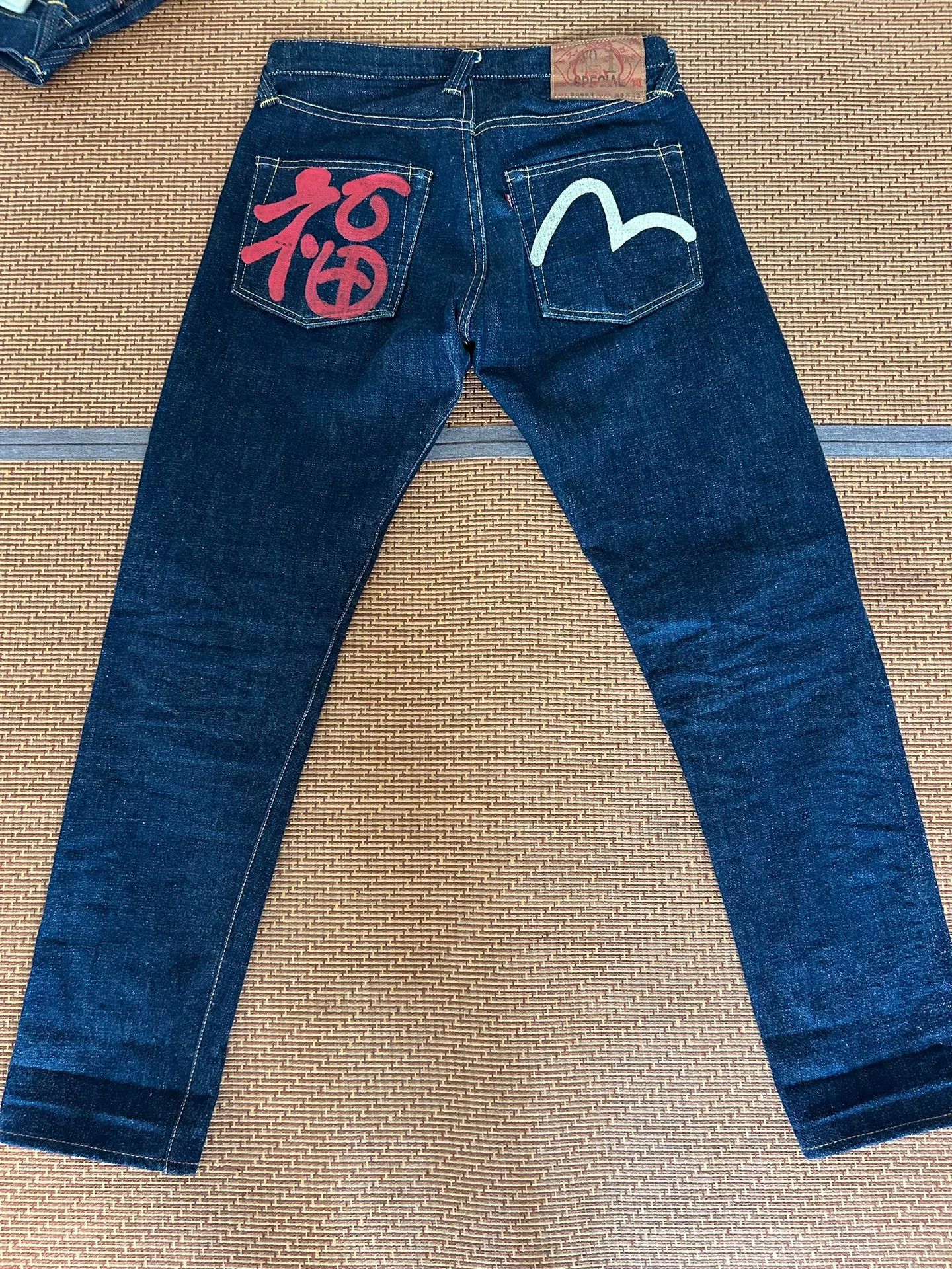 Evisu Evisu No1 2000T Denim Jeans Size US 33 - 2 Thumbnail