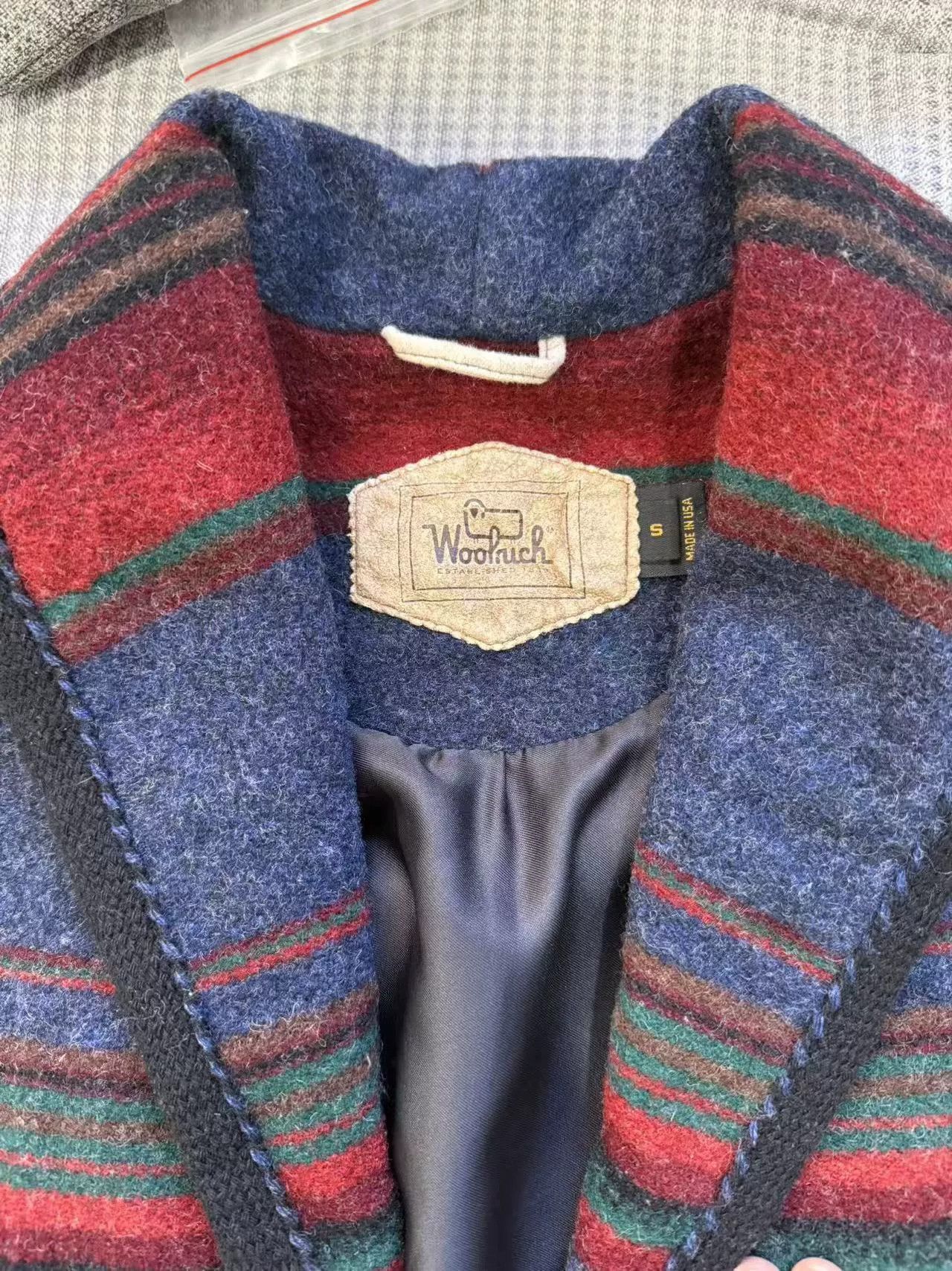 Woolrich Woolen Mills 90s Woolrich Navajo Patterned Wool Jacket Size US S / EU 44-46 / 1 - 3 Thumbnail