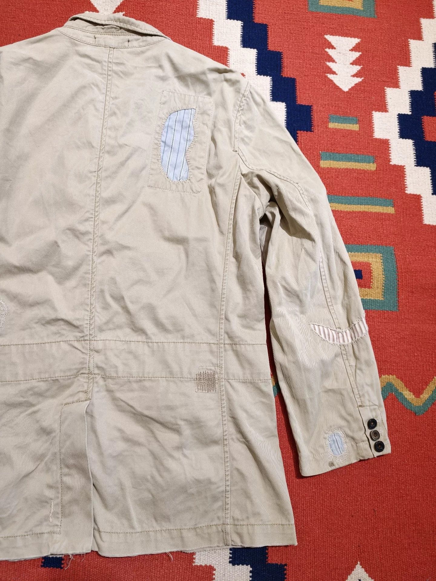 RRL Ralph Lauren RRL Distressed Patched Blazer Size US L / EU 52-54 / 3 - 9 Thumbnail