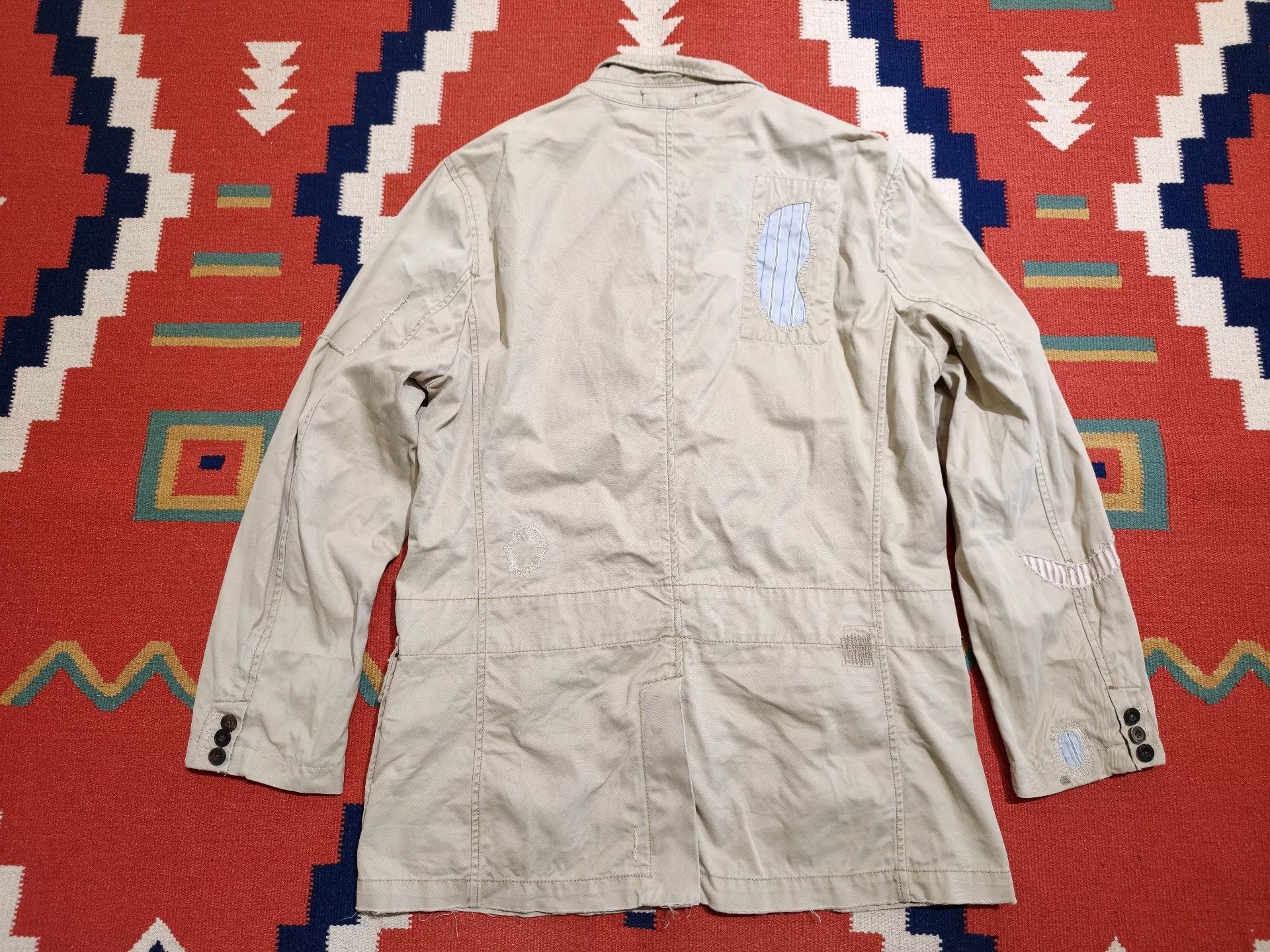 RRL Ralph Lauren RRL Distressed Patched Blazer Size US L / EU 52-54 / 3 - 2 Thumbnail
