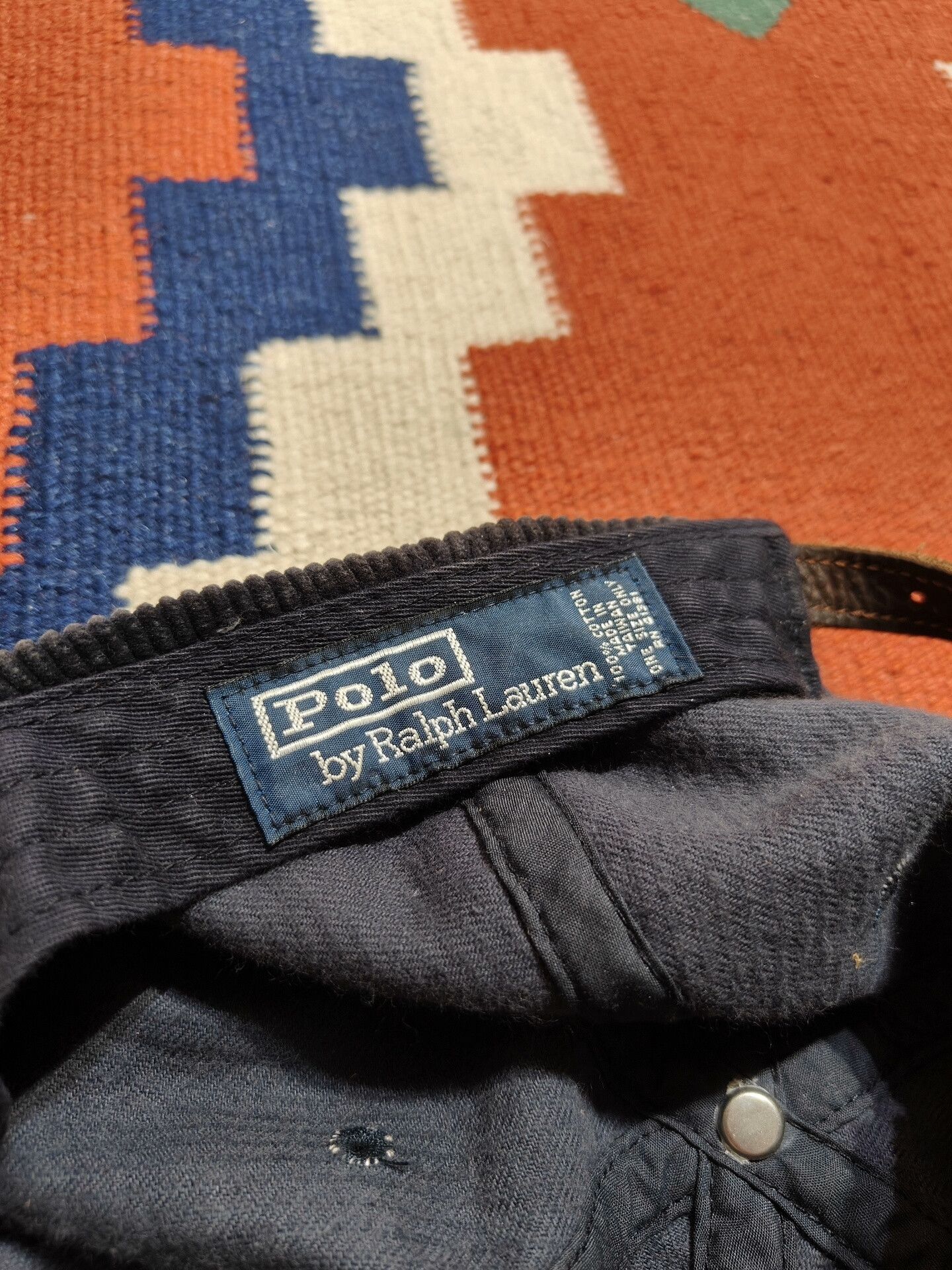 Polo Ralph Lauren Polo Ralph Lauren Vintage Corduroy Hat Size ONE SIZE - 4 Thumbnail