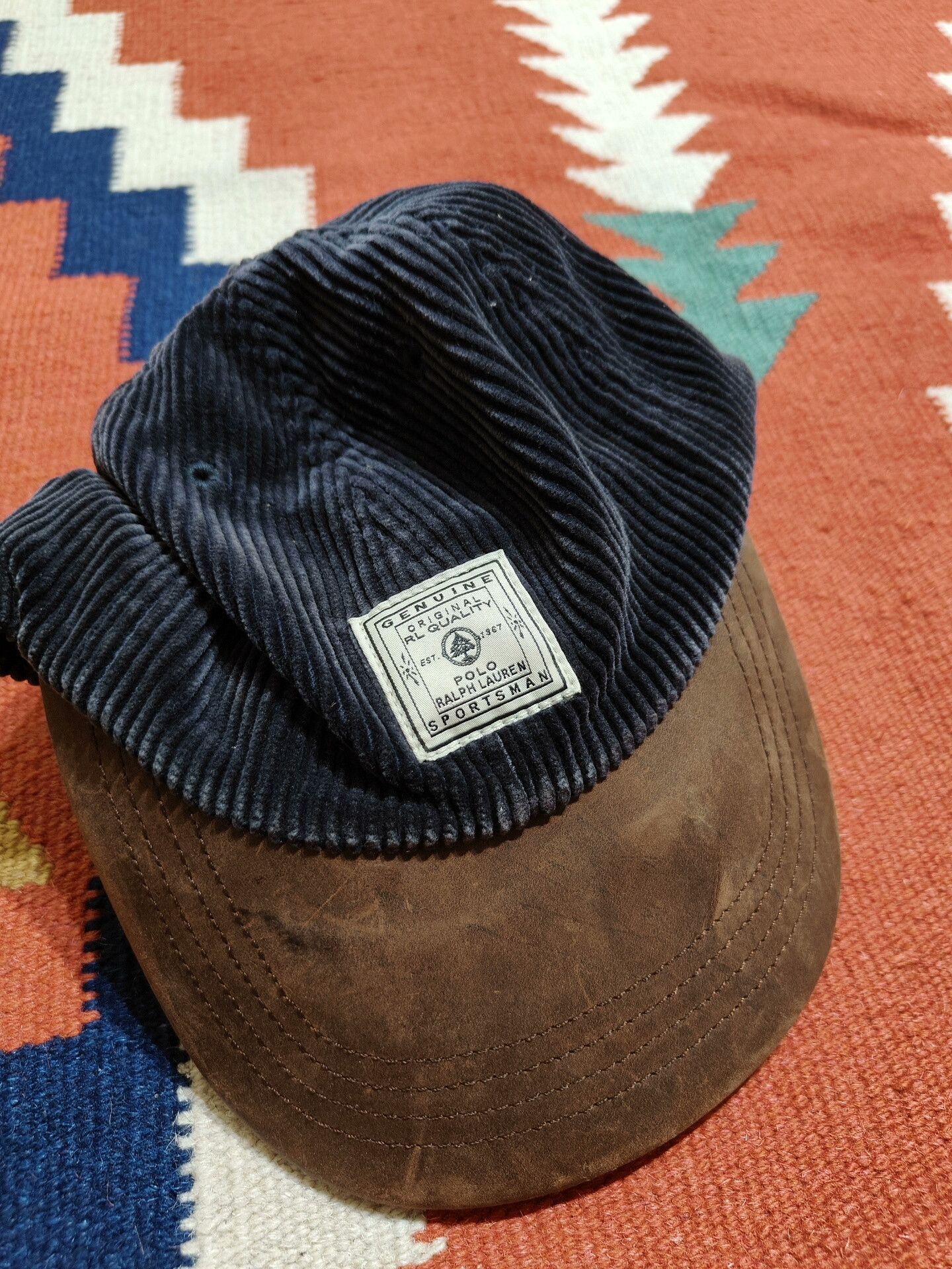 Polo Ralph Lauren Polo Ralph Lauren Vintage Corduroy Hat Size ONE SIZE - 2 Thumbnail