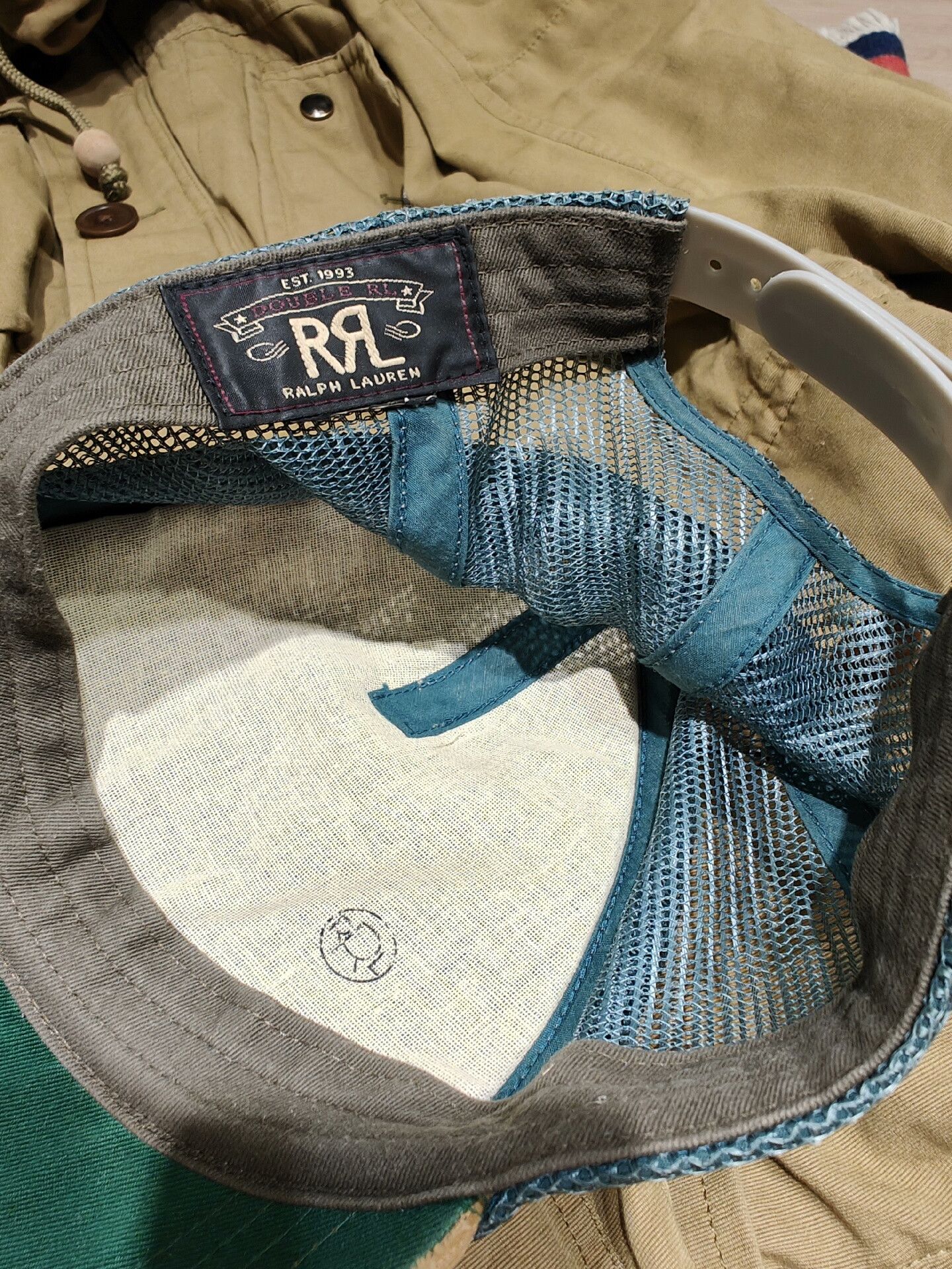 RRL Ralph Lauren RRL Navajo Wool Blanket Trucker Cap Size ONE SIZE - 4 Thumbnail