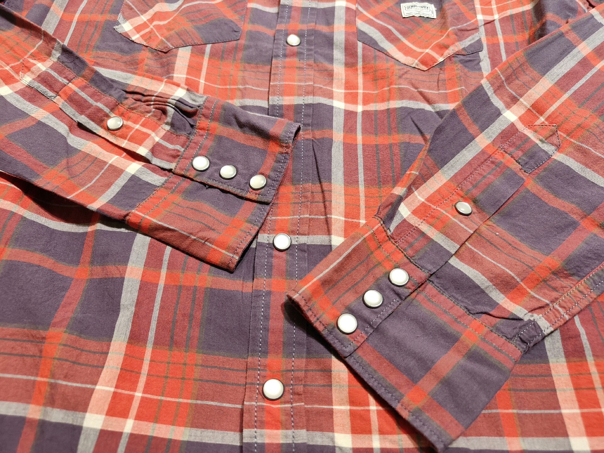 RRL Ralph Lauren RRL Western Plaid Shirt Polo Ralph Lauren Size US M / EU 48-50 / 2 - 6 Thumbnail