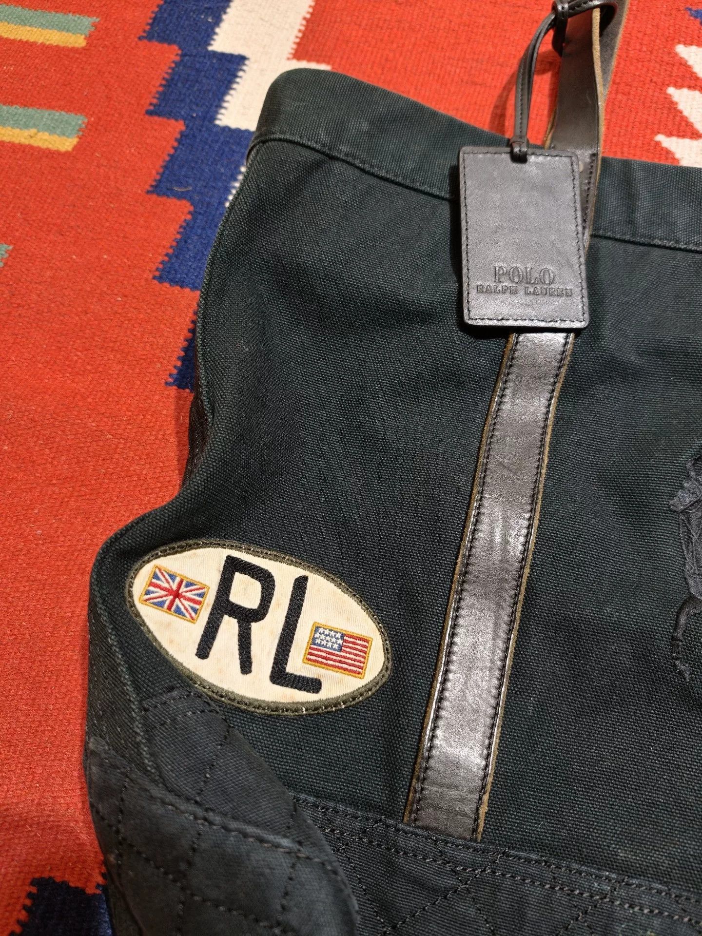 RRL Ralph Lauren Polo Ralph Lauren RRL Racing Tote Bag Size ONE SIZE - 2 Thumbnail