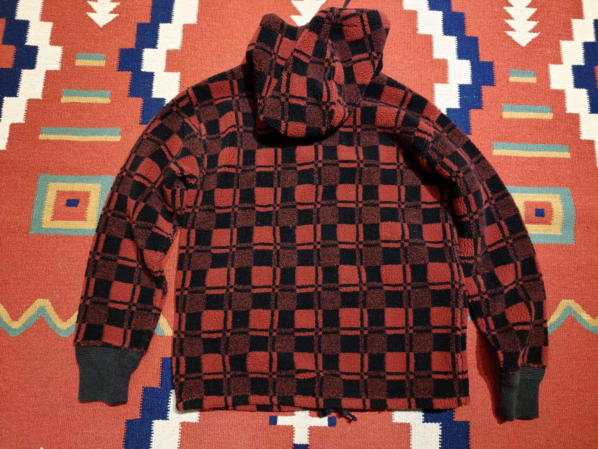 RRL Ralph Lauren RRL Fleece Hooded Pullover Sweater Size US XS / EU 42 / 0 - 3 Thumbnail