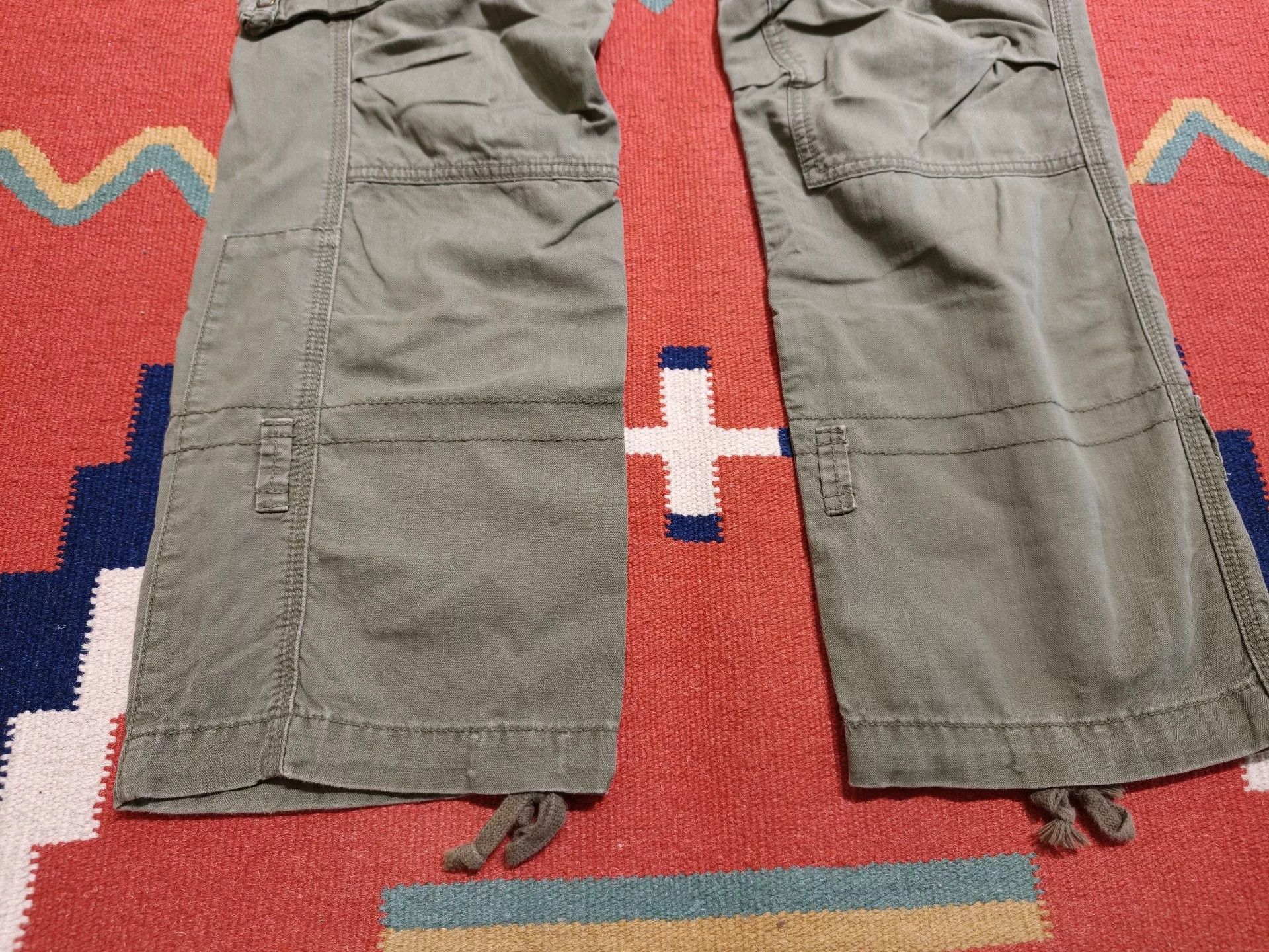 RRL Ralph Lauren RRL Ralph Lauren Vintage Cargo Paratrooper Pants Size US 32 / EU 48 - 4 Thumbnail