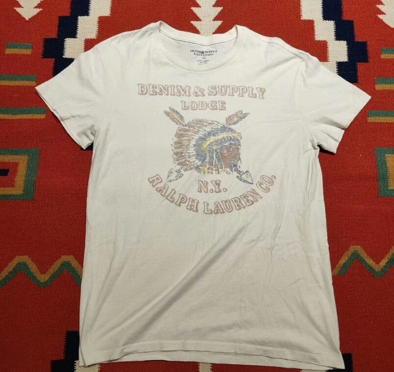 Denim & Supply Ralph Lauren Ralph Lauren Ds Heavy Wash Chief T-shirt Size US S / EU 44-46 / 1 - 6 Thumbnail