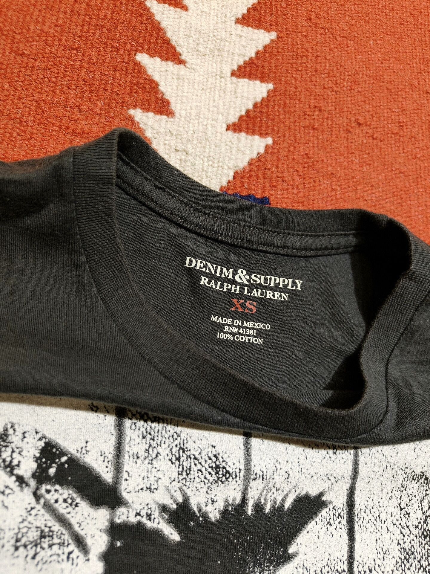 Denim & Supply Ralph Lauren RL DS Ralph Lauren Indian Graphic T-Shirt Size US XS / EU 42 / 0 - 5 Thumbnail