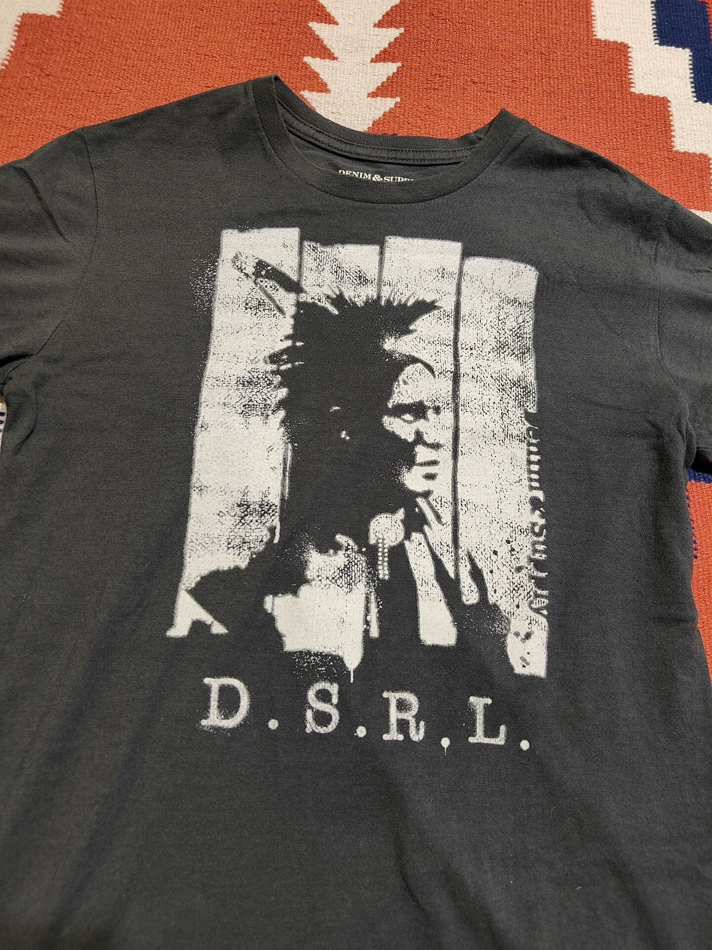 Denim & Supply Ralph Lauren RL DS Ralph Lauren Indian Graphic T-Shirt Size US XS / EU 42 / 0 - 6 Thumbnail