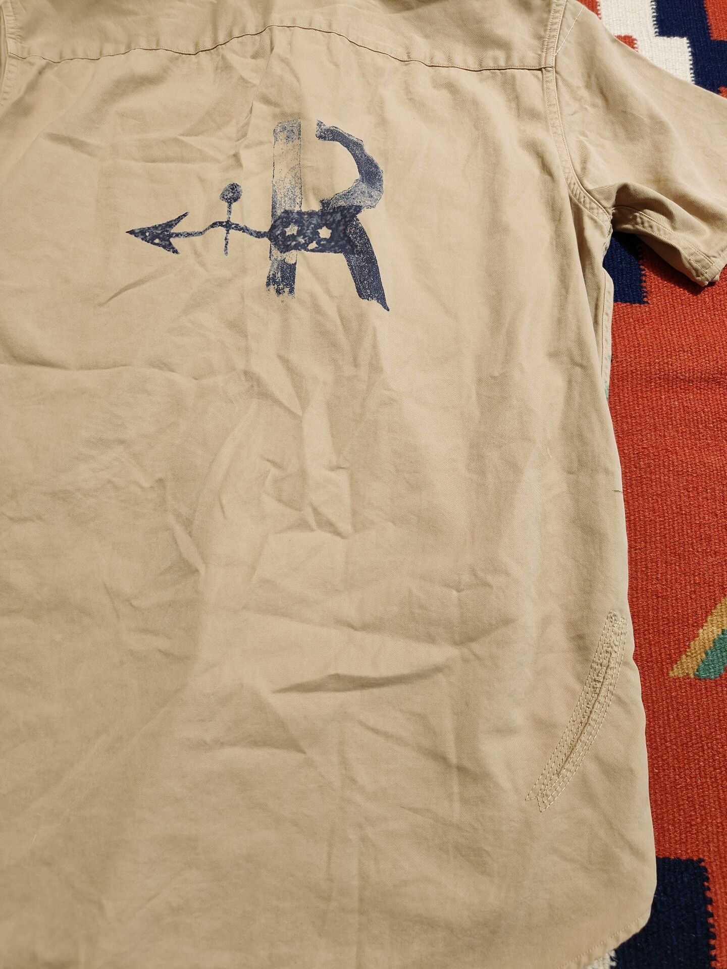 Ralph Lauren Vintage RL Fishing Patch Short Sleeve Shirt Size US S / EU 44-46 / 1 - 8 Thumbnail
