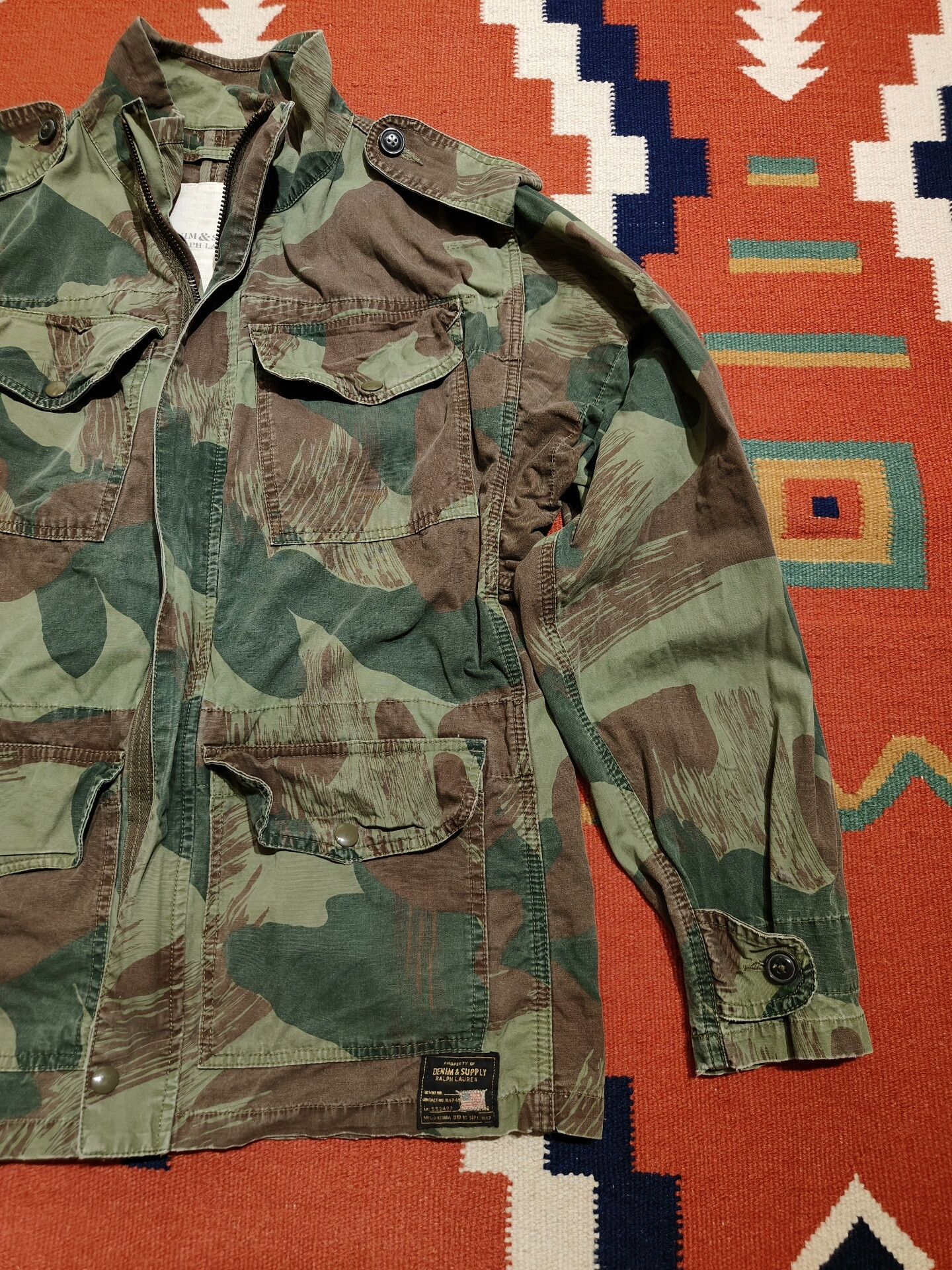 RRL Ralph Lauren Ralph Lauren RRL Brush Camo Jacket Size US M / EU 48-50 / 2 - 2 Thumbnail