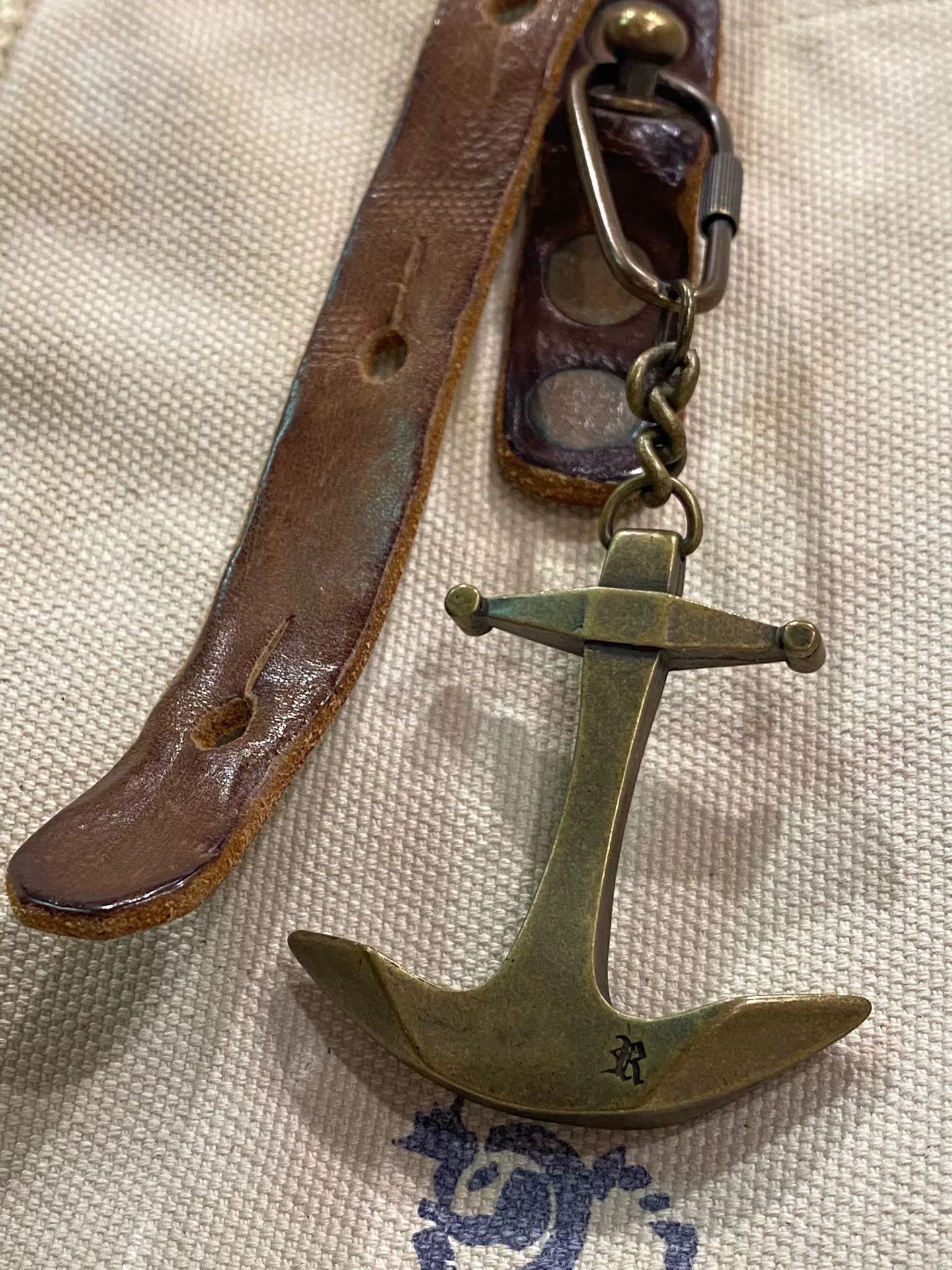 Rugby Ralph Lauren Ralph Lauren Rugby Vintage Anchor Brass Keychain Size ONE SIZE - 7 Thumbnail