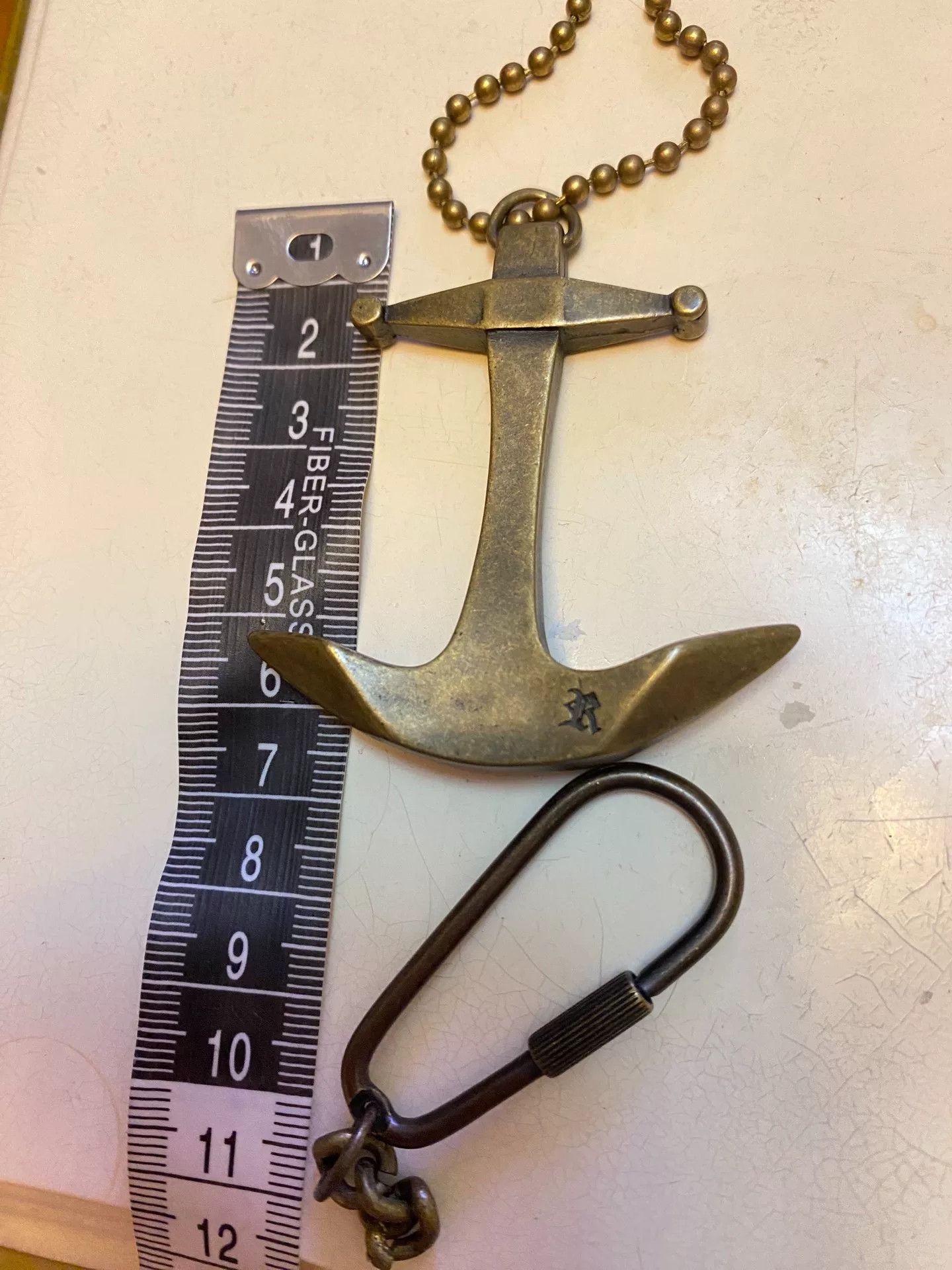 Rugby Ralph Lauren Ralph Lauren Rugby Vintage Anchor Brass Keychain Size ONE SIZE - 8 Thumbnail