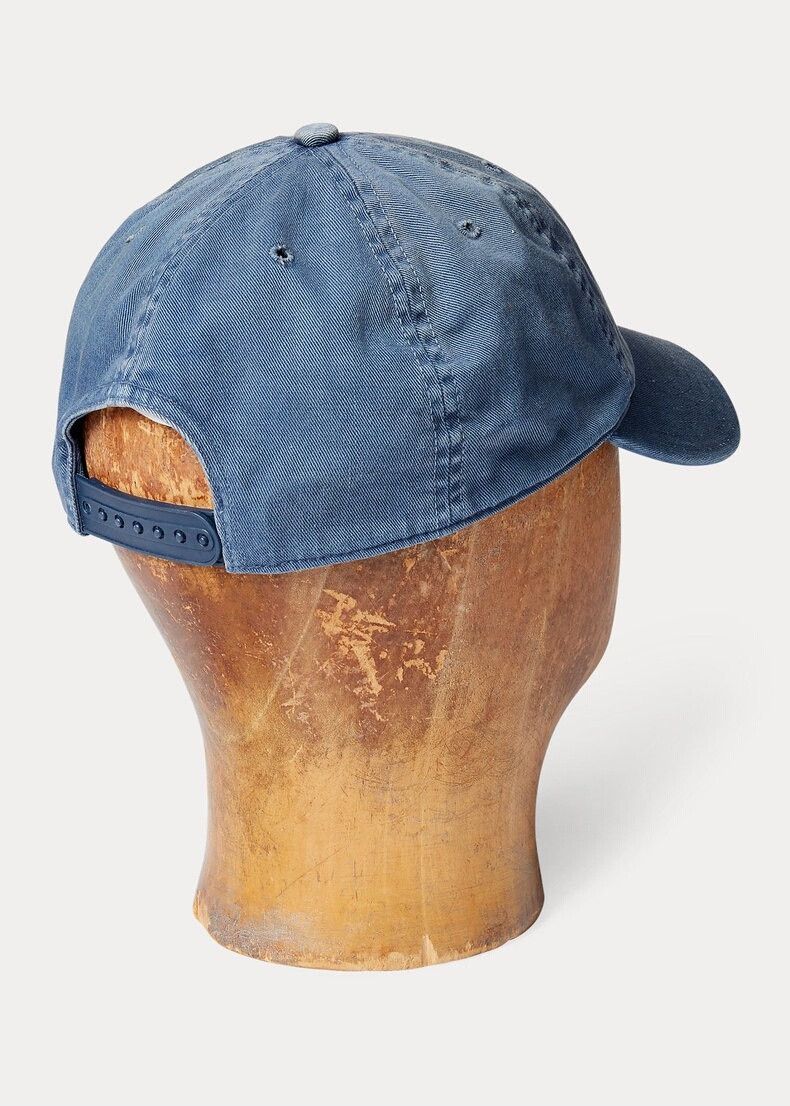RRL Ralph Lauren RRL Washed Blue Military Trucker Cap Size ONE SIZE - 7 Thumbnail