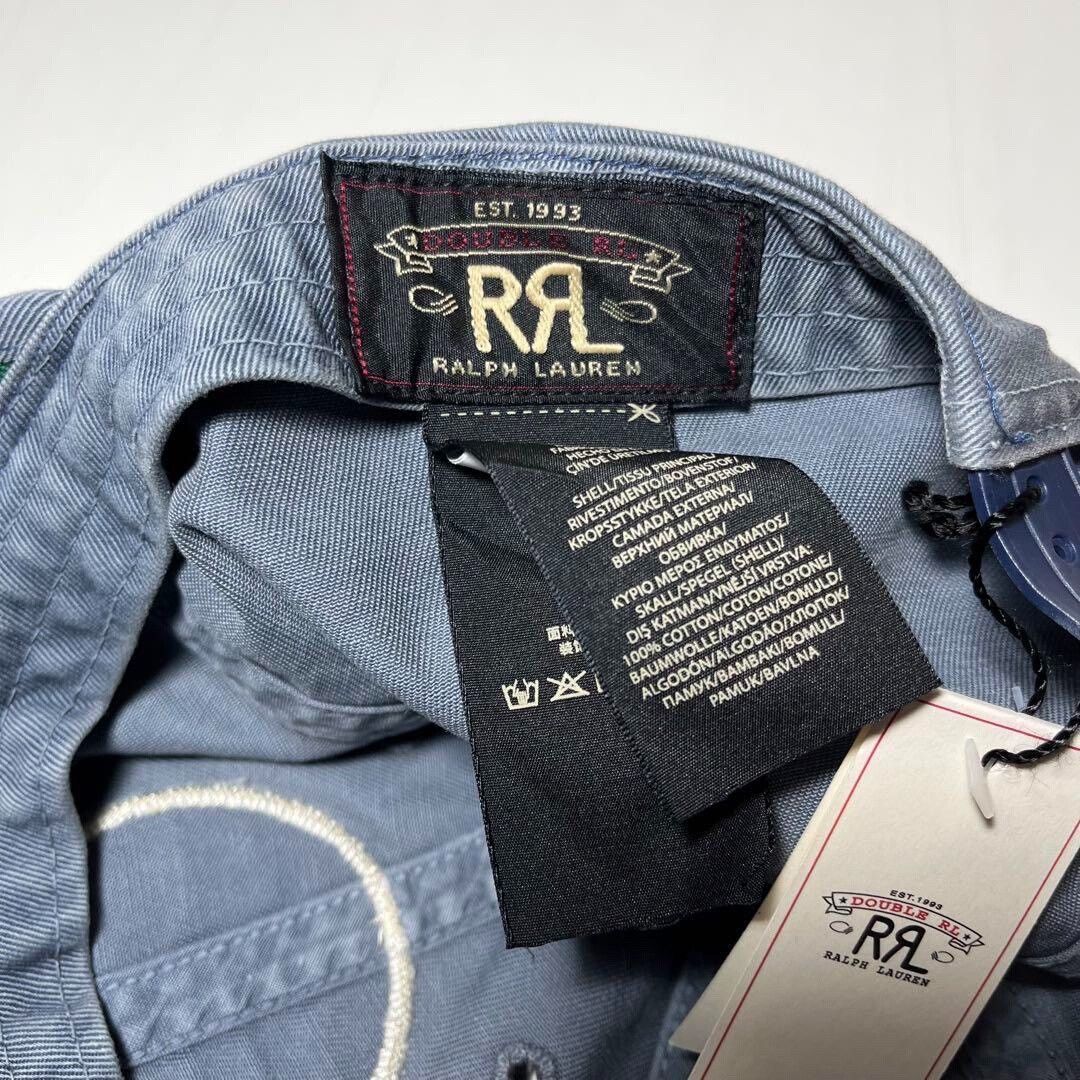 RRL Ralph Lauren RRL Washed Blue Military Trucker Cap Size ONE SIZE - 8 Thumbnail