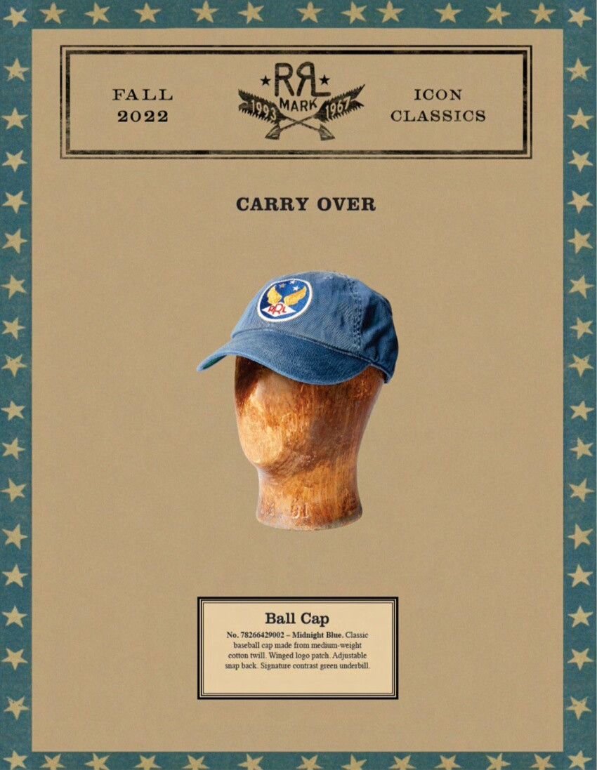 RRL Ralph Lauren RRL Washed Blue Military Trucker Cap Size ONE SIZE - 2 Thumbnail