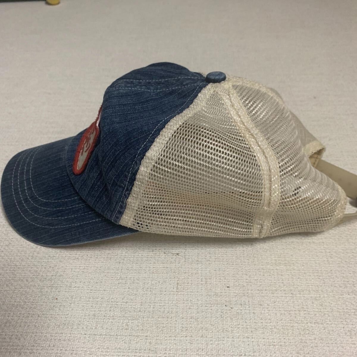 RRL Ralph Lauren 2013 Double RL RRL Indigo HBT Trucker Cap Size ONE SIZE - 5 Thumbnail