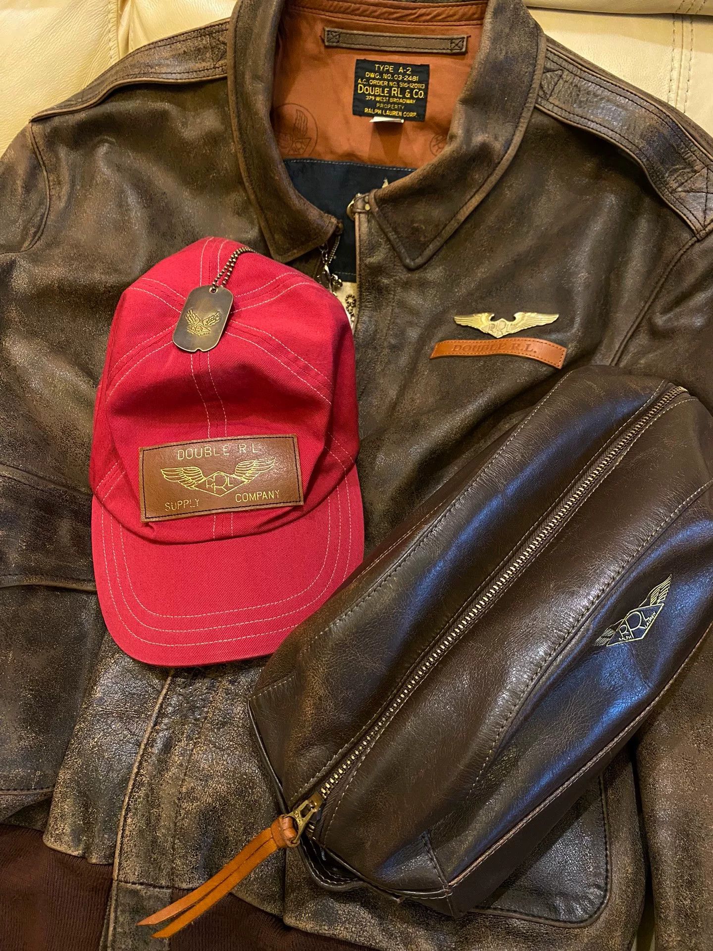 RRL Ralph Lauren Double RL RRL Military Baseball Cap Size ONE SIZE - 4 Thumbnail