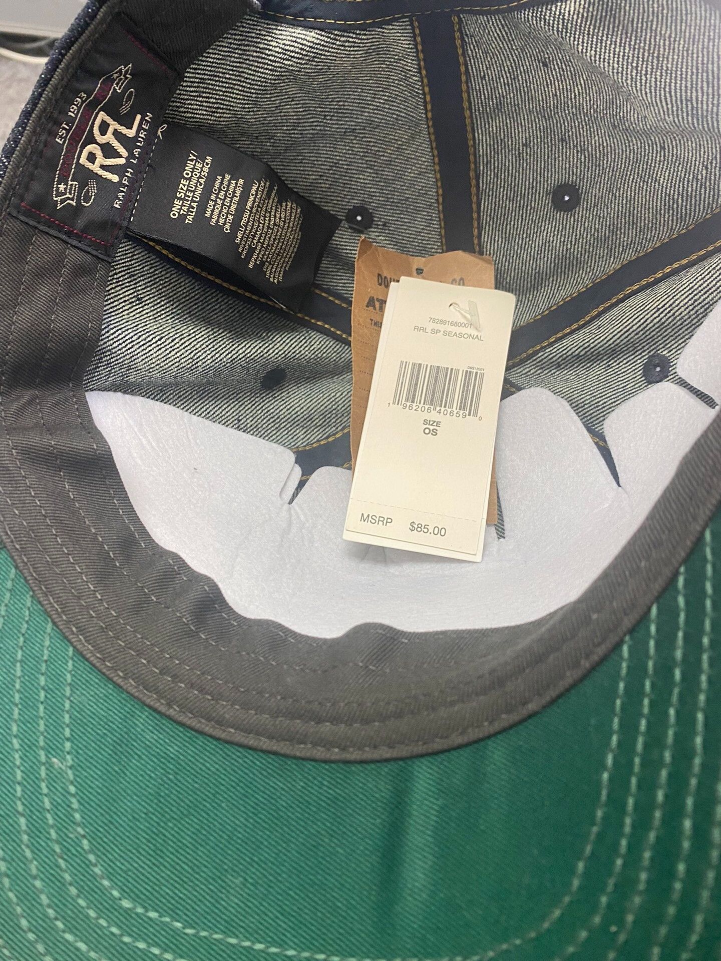 RRL Ralph Lauren Double RL RRL Military Angel Wing Trucker Cap Size ONE SIZE - 9 Thumbnail