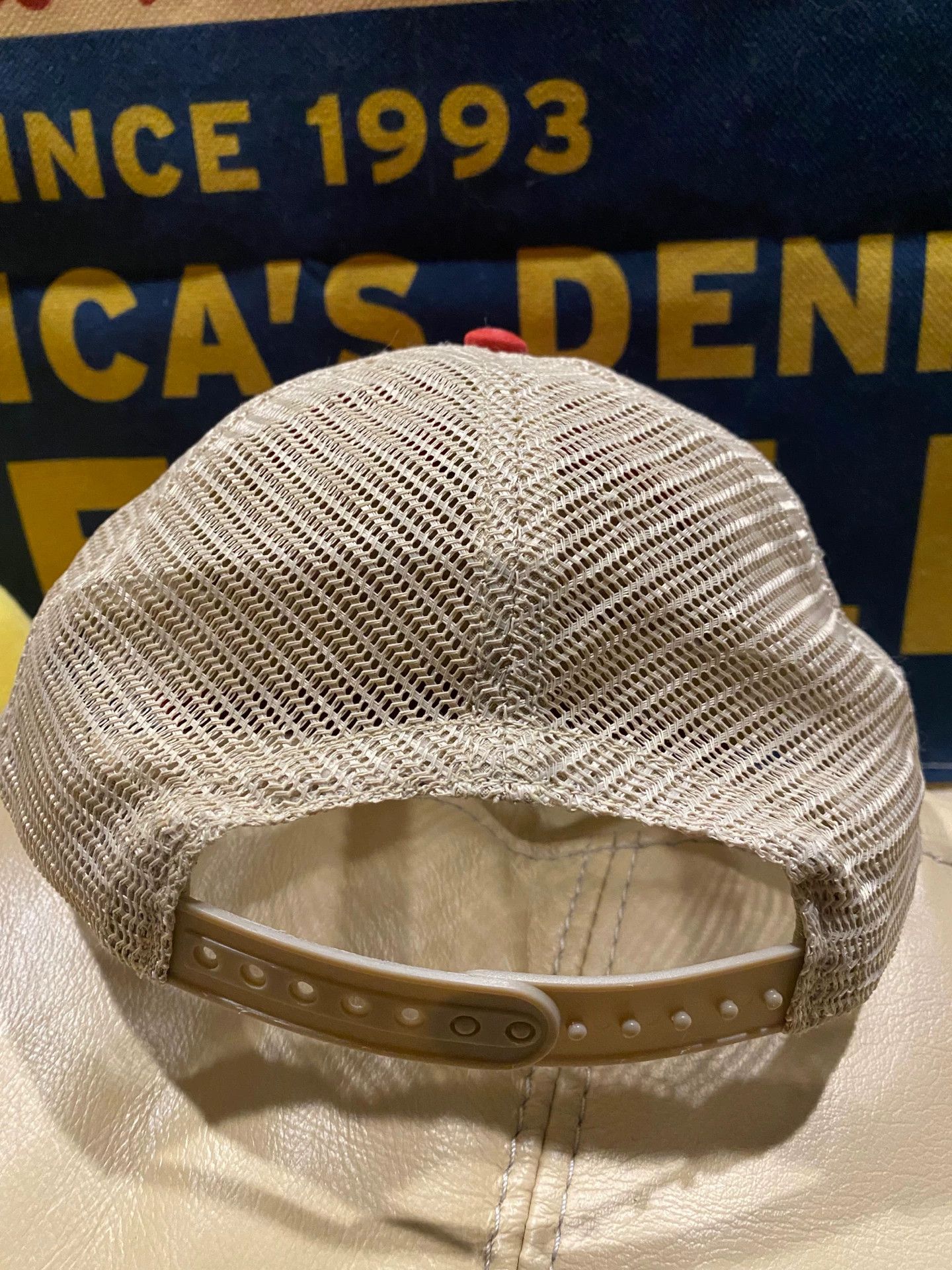 RRL Ralph Lauren RRL Double RL Arrow Logo Mesh Cap Size ONE SIZE - 7 Thumbnail