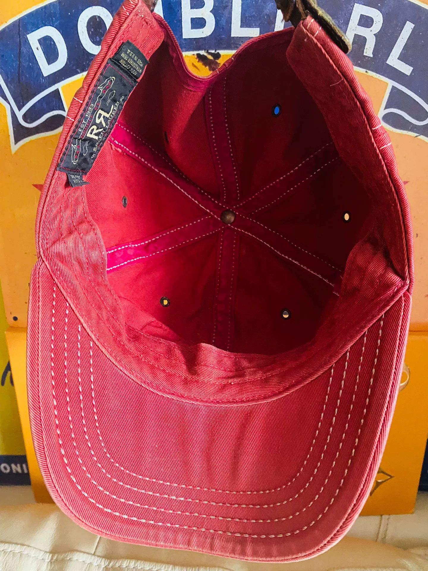 RRL Ralph Lauren 1994 RRL Vintage Trucker Cap Size ONE SIZE - 5 Thumbnail
