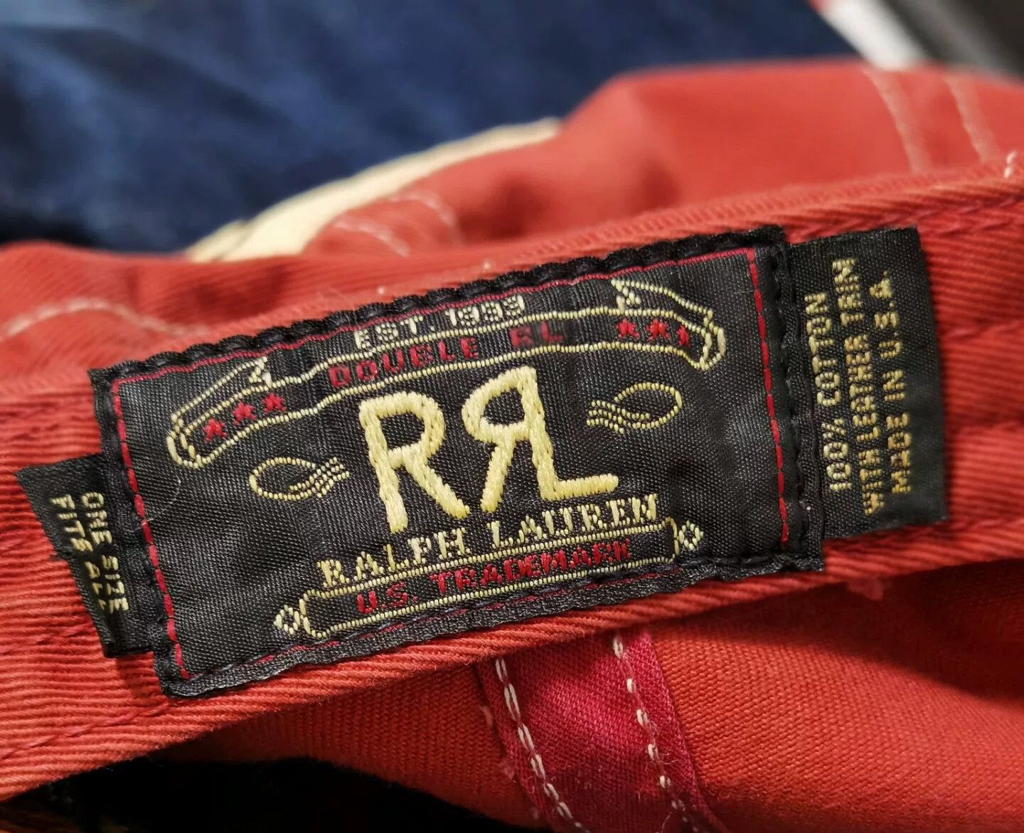 RRL Ralph Lauren 1994 RRL Vintage Trucker Cap Size ONE SIZE - 8 Thumbnail