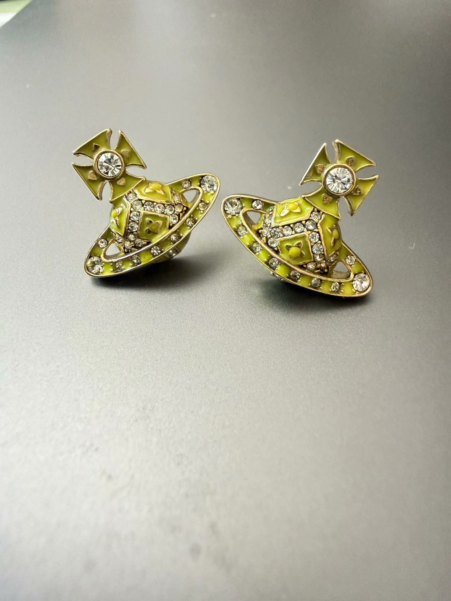 Vivienne Westwood Vivienne Westwood Saturn Earrings Size ONE SIZE - 2 Thumbnail