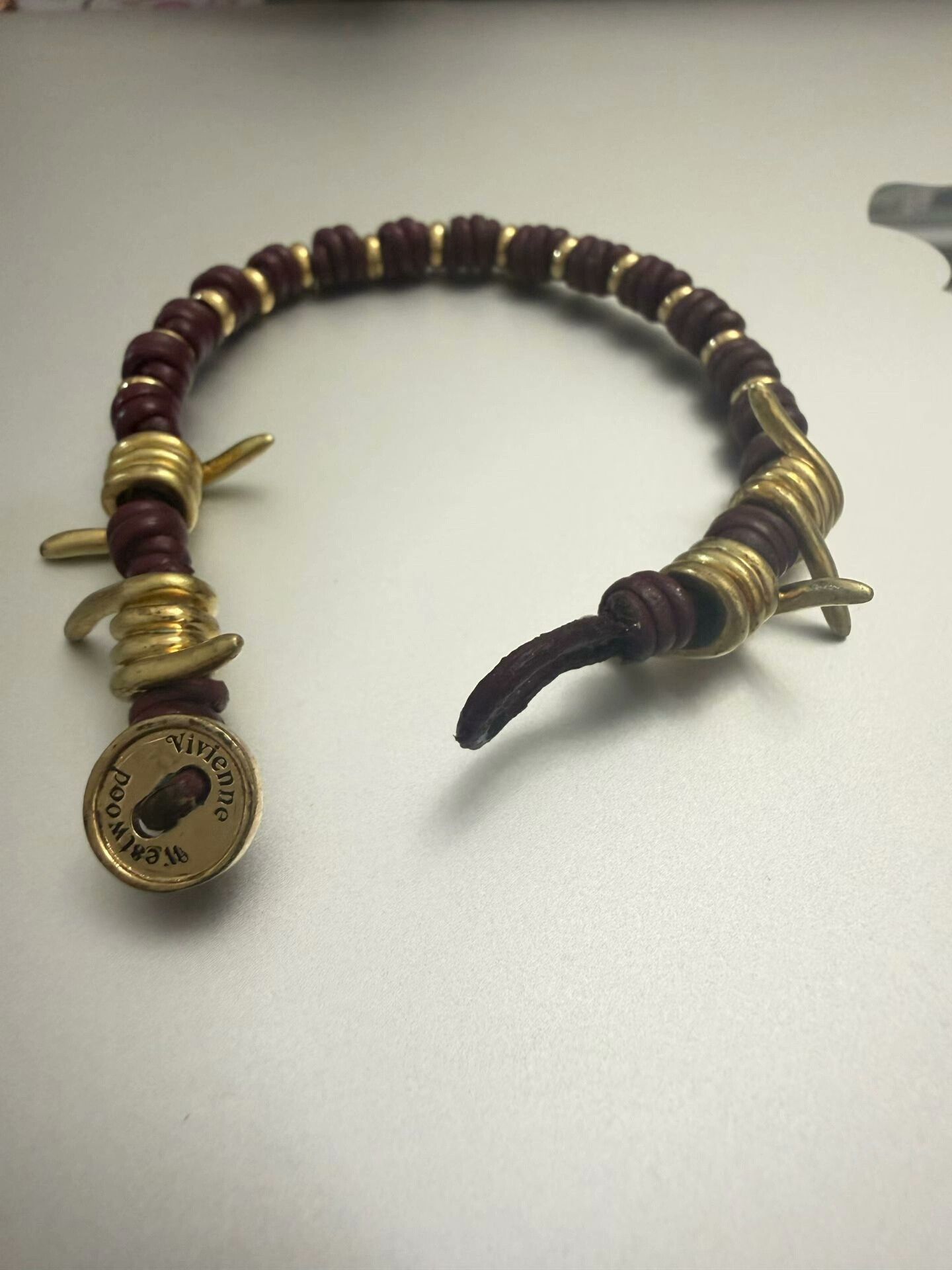 Vivienne Westwood Vivienne Westwood Saturn Thorn Bracelet Size ONE SIZE - 2 Thumbnail