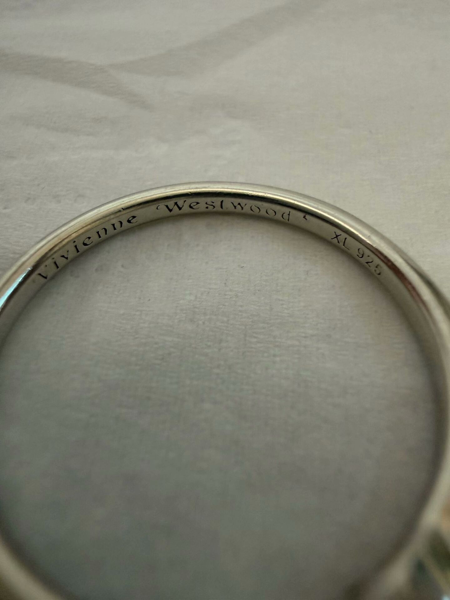 Vivienne Westwood Vivienne Westwood 2024 Saturn Oval Ring Size ONE SIZE - 4 Thumbnail