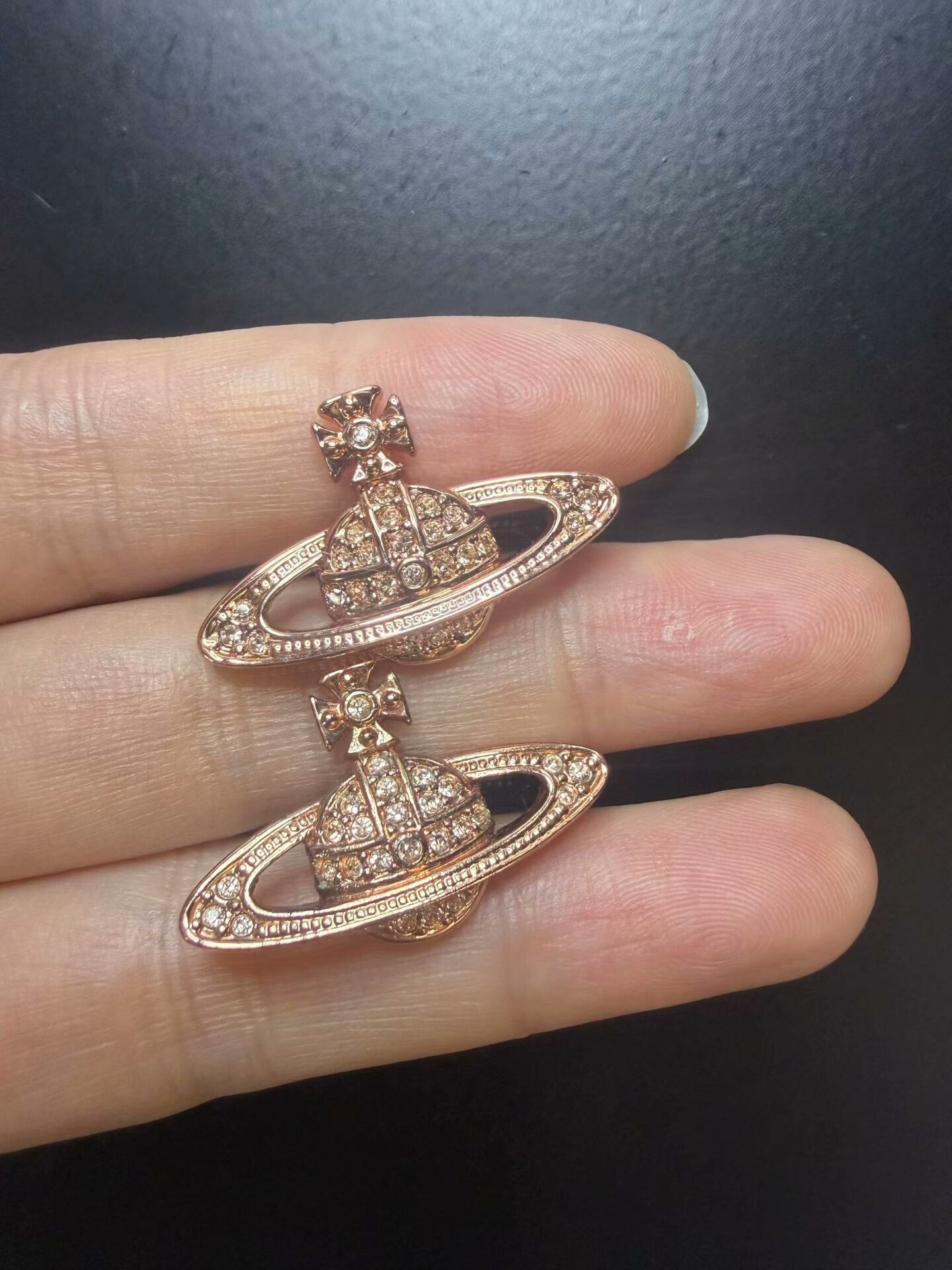 Vivienne Westwood Vivienne Westwood Saturn Earrings Size ONE SIZE - 2 Thumbnail