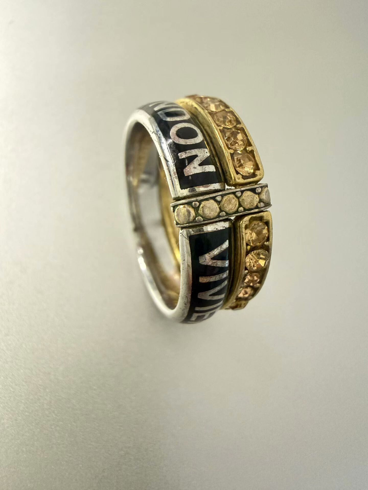 Vivienne Westwood Vivienne Westwood Saturn Double Ring Size ONE SIZE - 3 Thumbnail