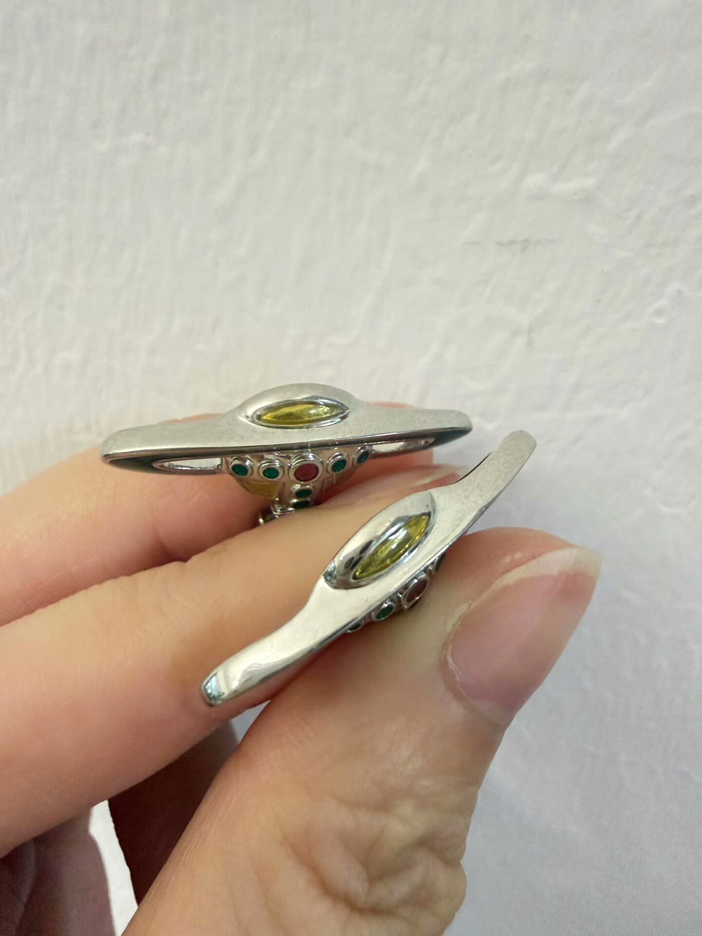 Vivienne Westwood Vivienne Westwood Saturn Earrings Size ONE SIZE - 4 Thumbnail