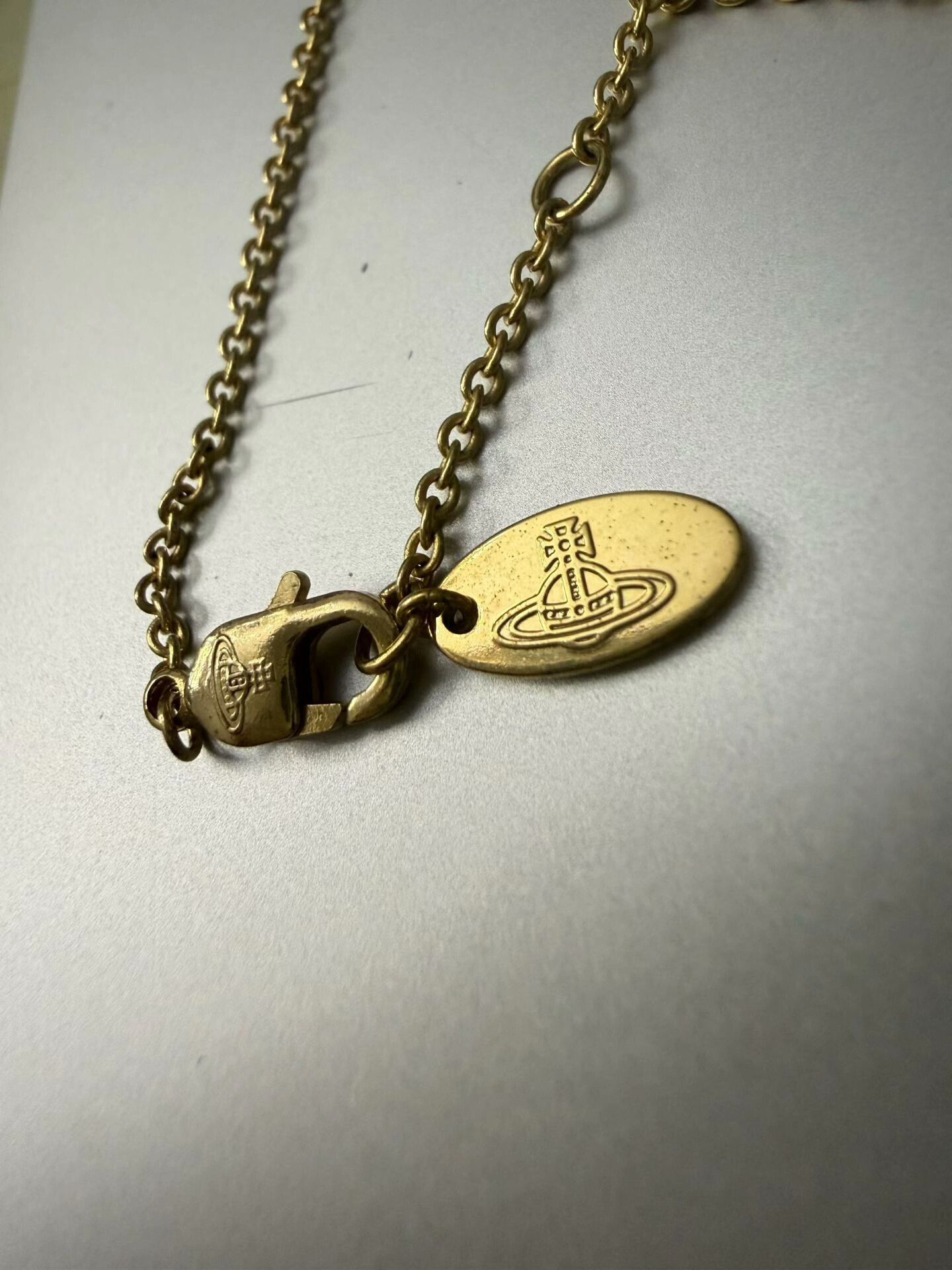 Vivienne Westwood Vivienne Westwood Saturn Necklace Size ONE SIZE - 6 Thumbnail