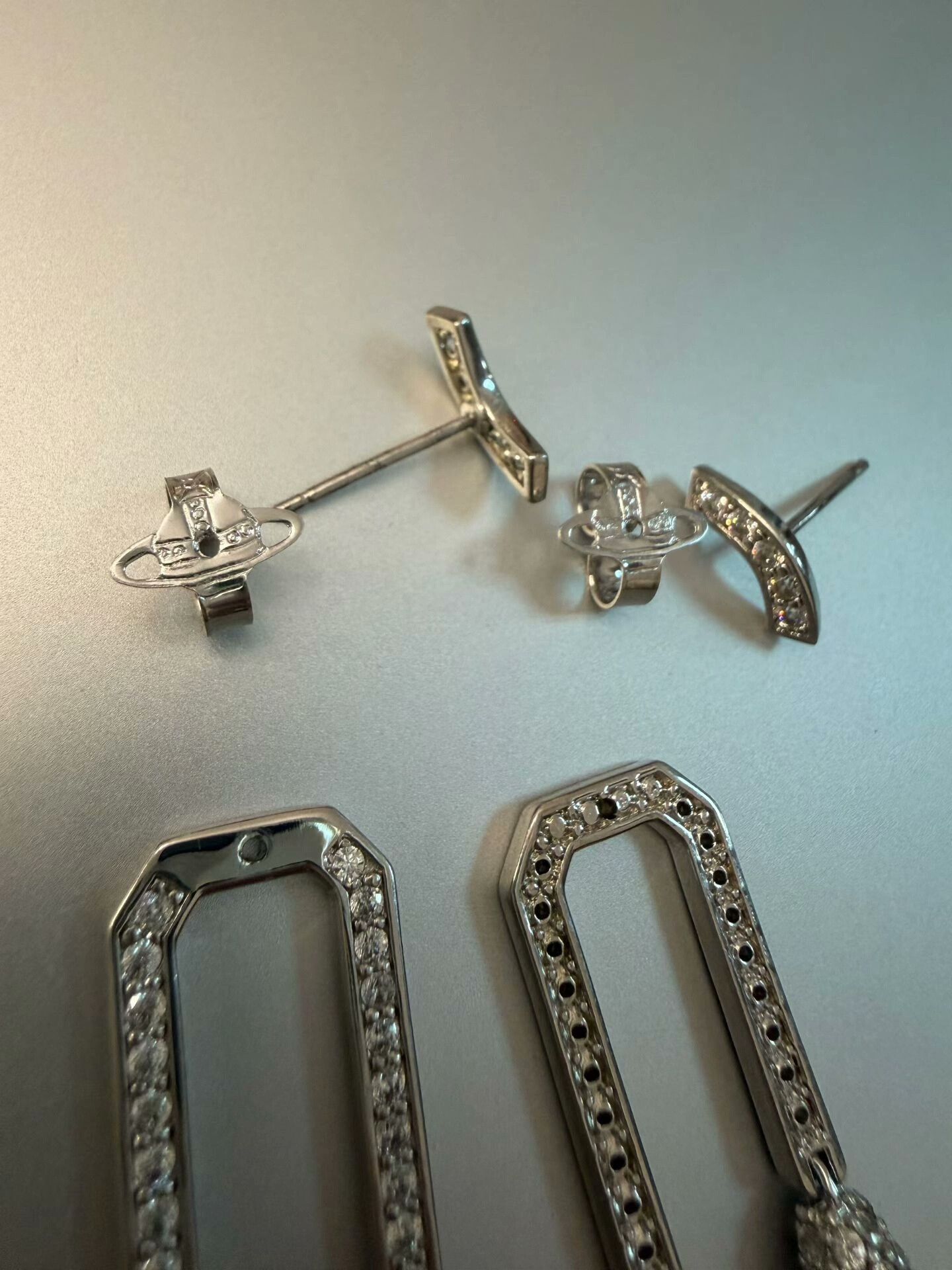 Vivienne Westwood Vivienne Westwood Saturn Earrings Size ONE SIZE - 4 Thumbnail