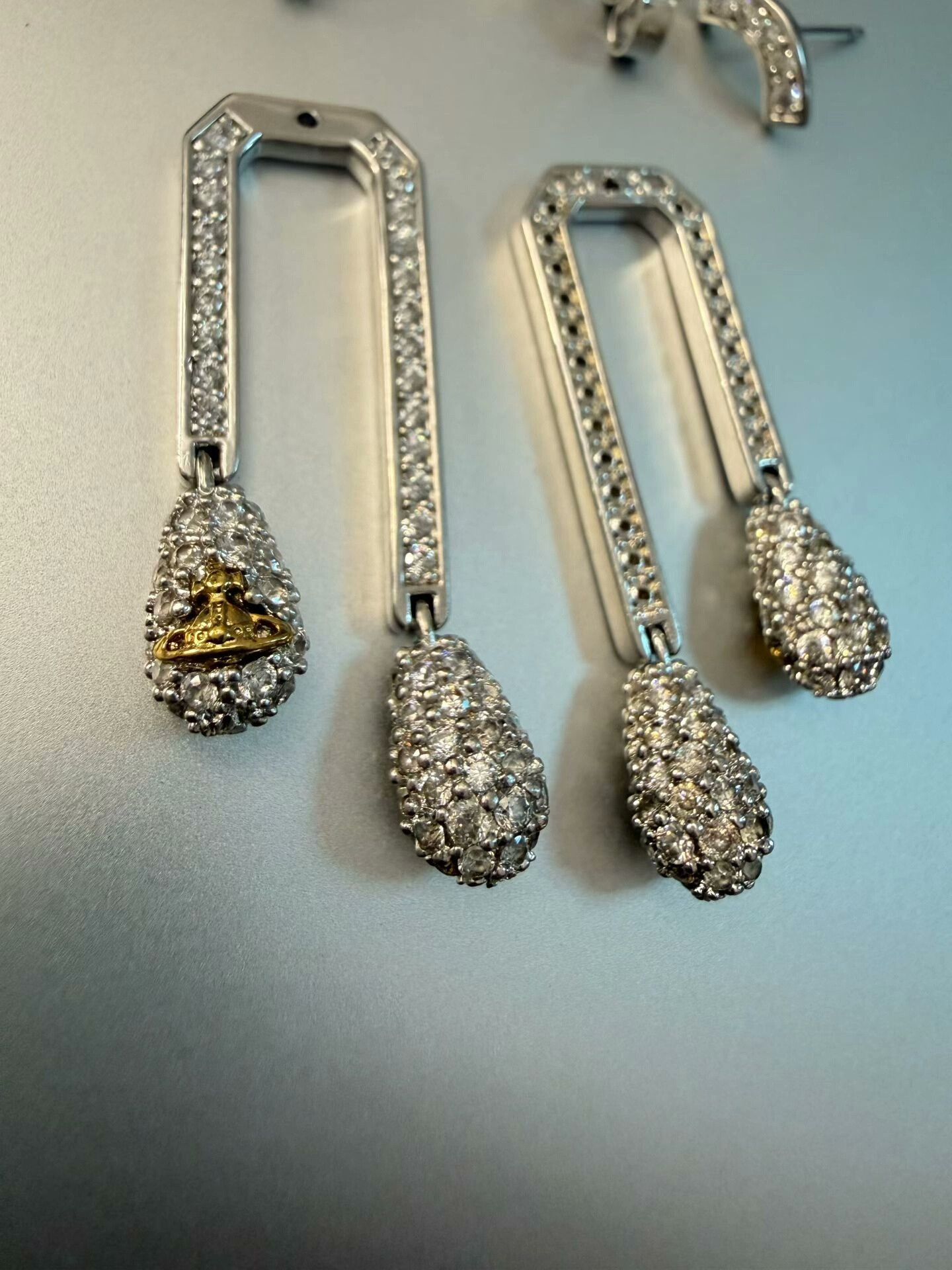 Vivienne Westwood Vivienne Westwood Saturn Earrings Size ONE SIZE - 3 Thumbnail