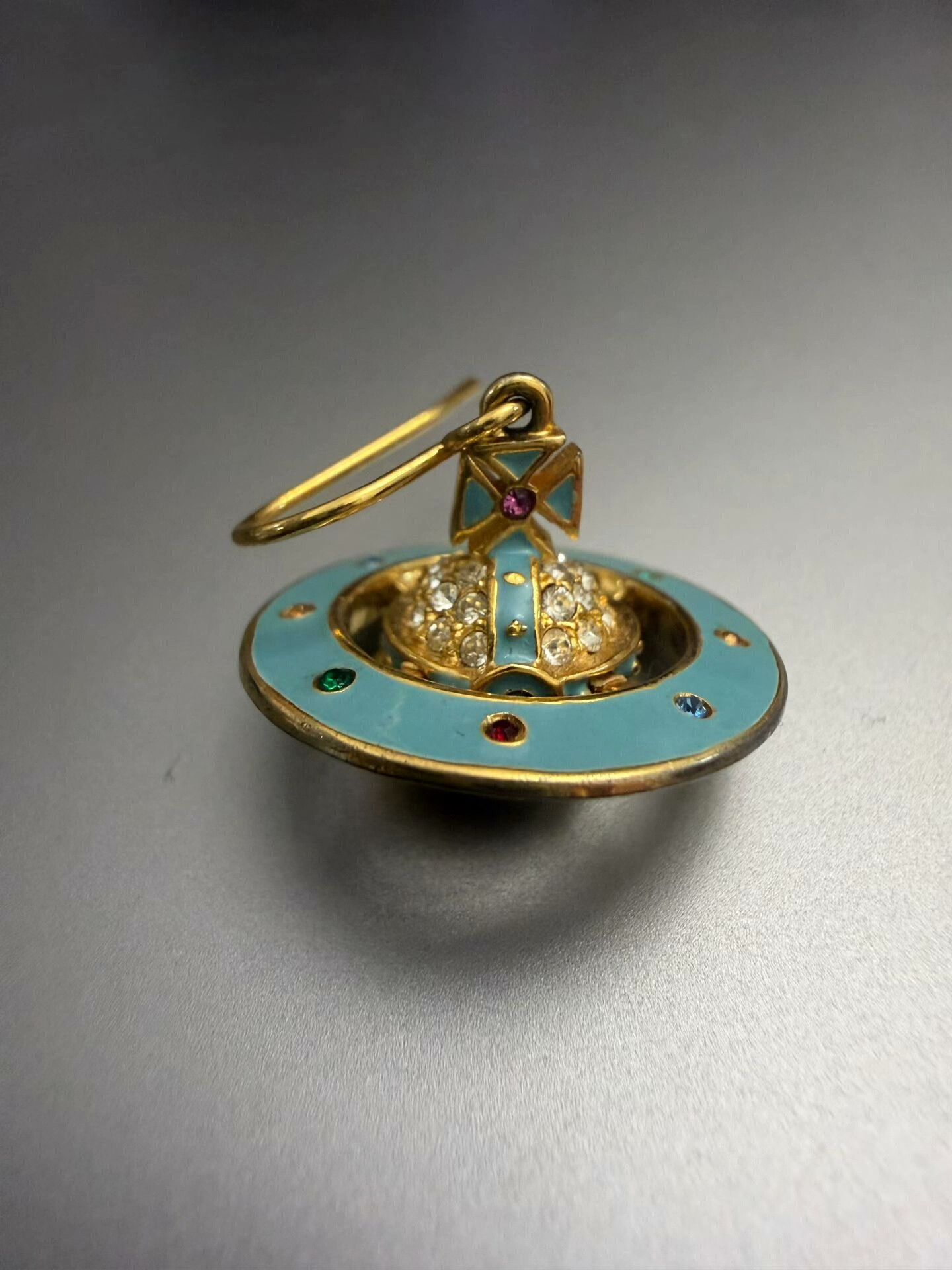 Vivienne Westwood Vivienne Westwood Saturn Earrings Size ONE SIZE - 3 Thumbnail
