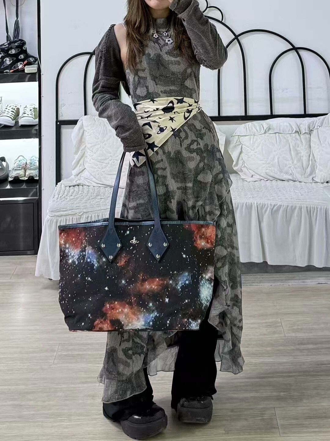 Vivienne Westwood Vivienne Westwood Saturn Star Tote Bag Size ONE SIZE - 2 Thumbnail