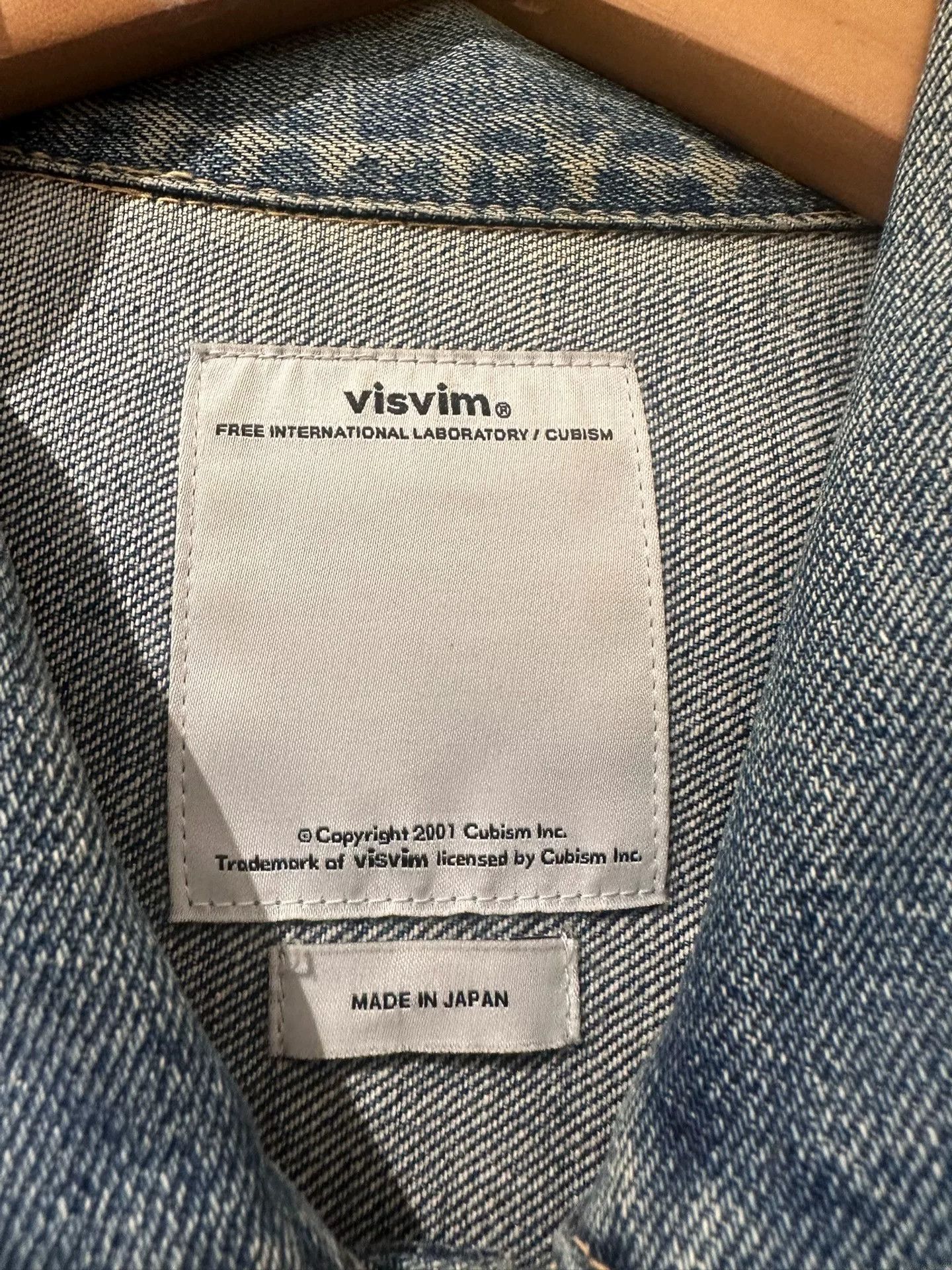Visvim visvim 101 Denim Jacket 14ss Size 5 Size US XXL / EU 58 / 5 - 3 Thumbnail