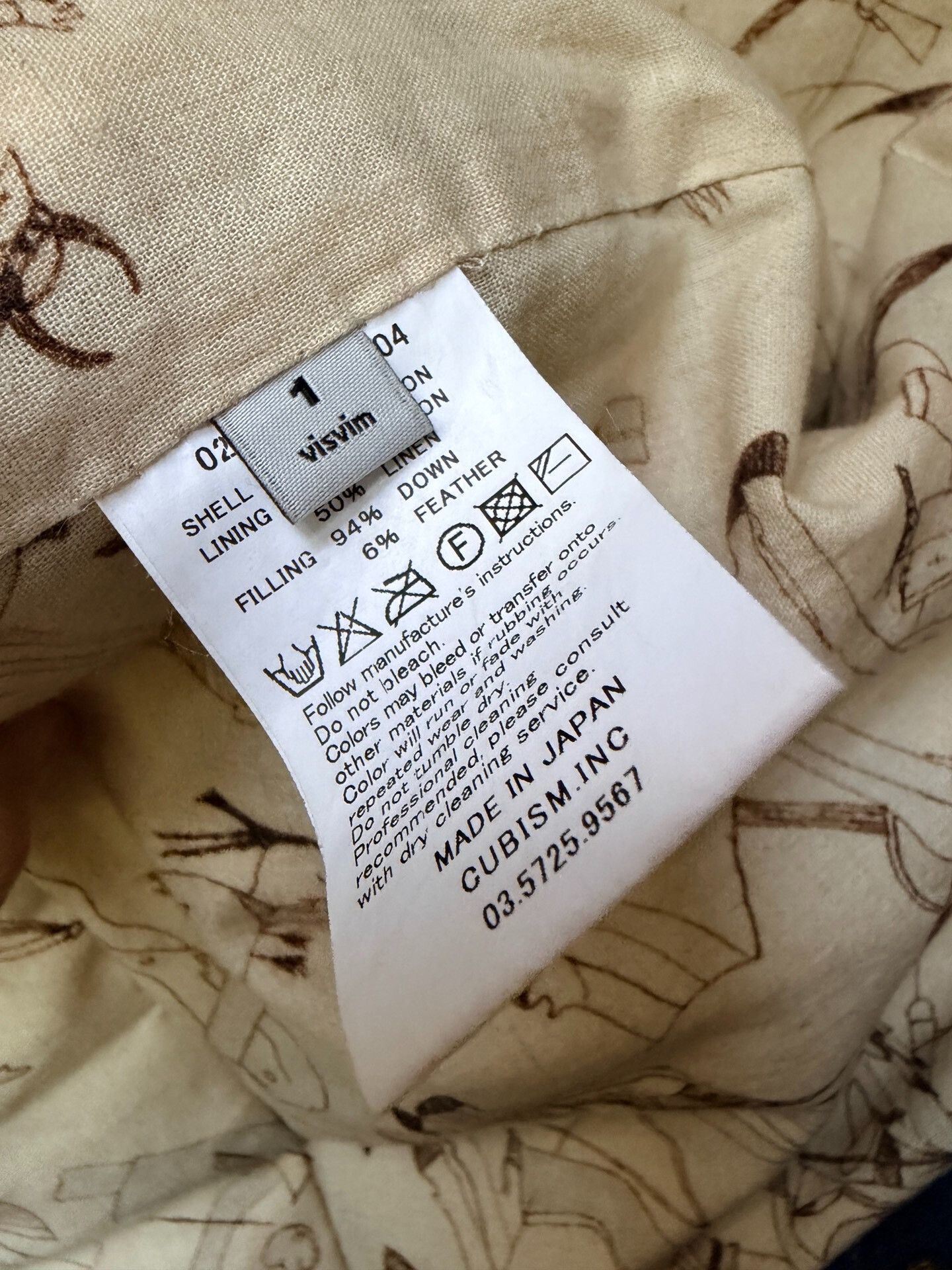 Visvim visvim KERCHLEF DOWN JKT KOFU Size US S / EU 44-46 / 1 - 6 Thumbnail
