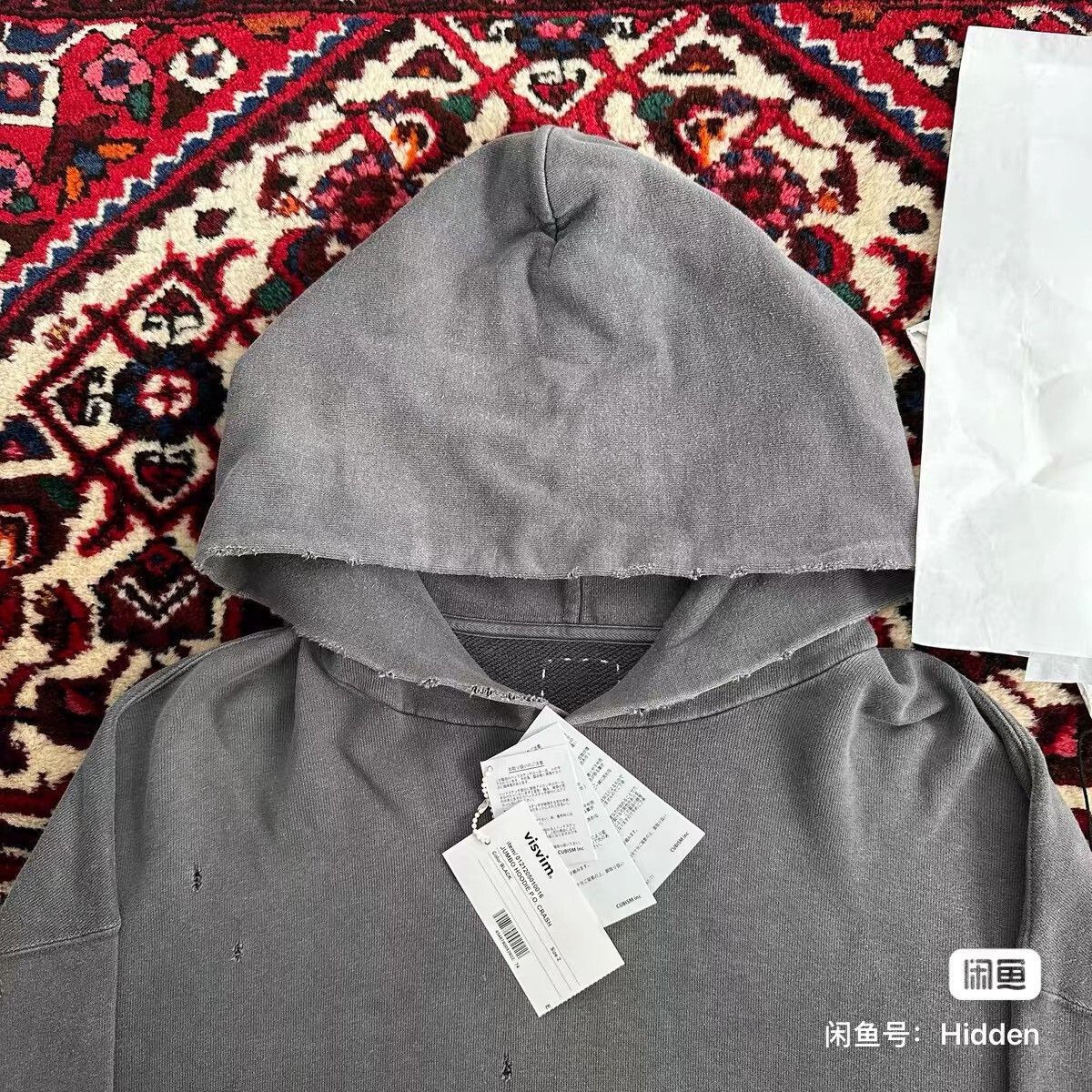 Visvim VISVIM 21AW JUMBO HOODIE P.O. CRASH Size US M / EU 48-50 / 2 - 4 Thumbnail