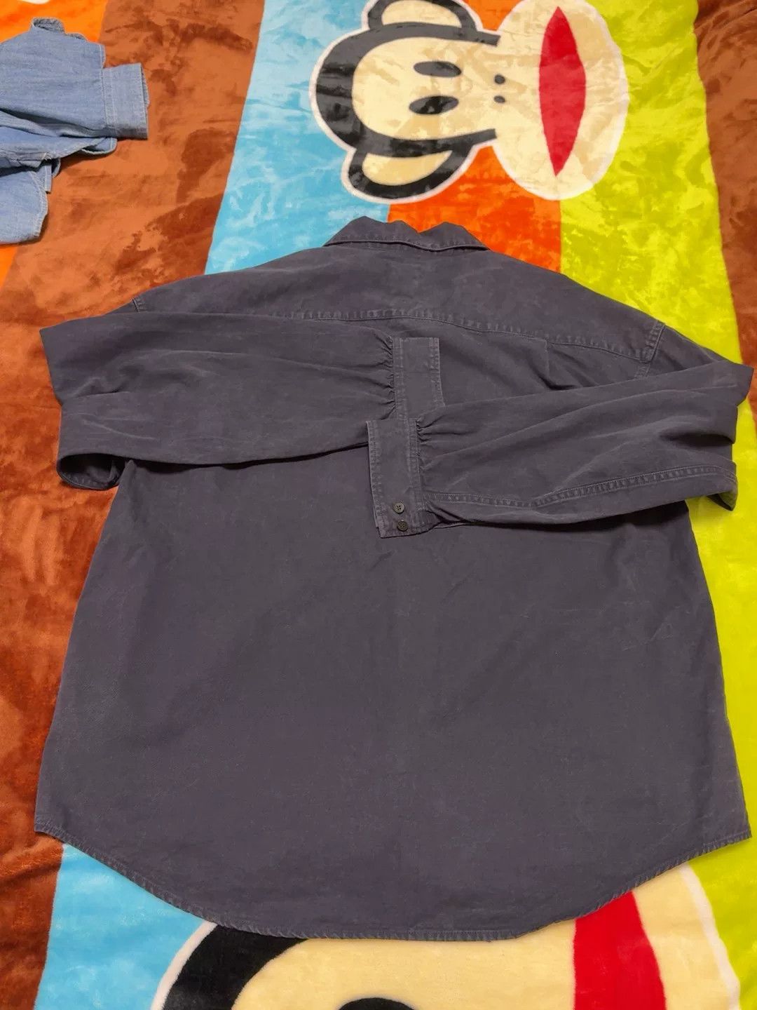 Visvim visvim 23AW Dark Blue Embroidered Shirt Size US L / EU 52-54 / 3 - 2 Thumbnail