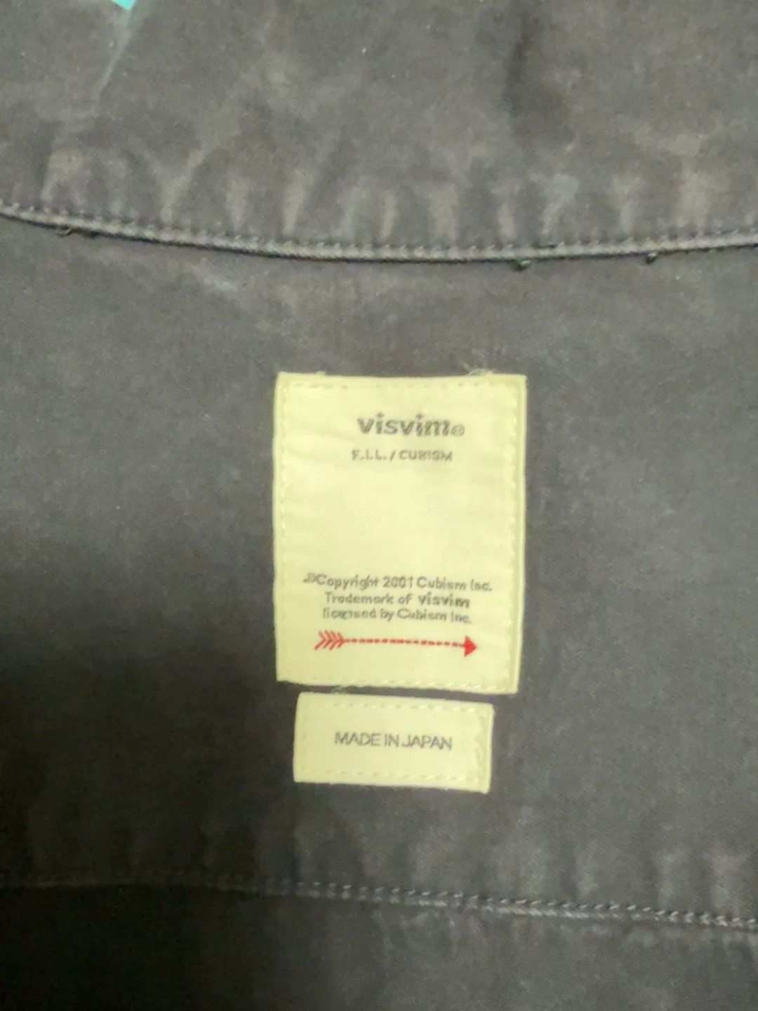 Visvim visvim 23AW Dark Blue Embroidered Shirt Size US L / EU 52-54 / 3 - 4 Thumbnail