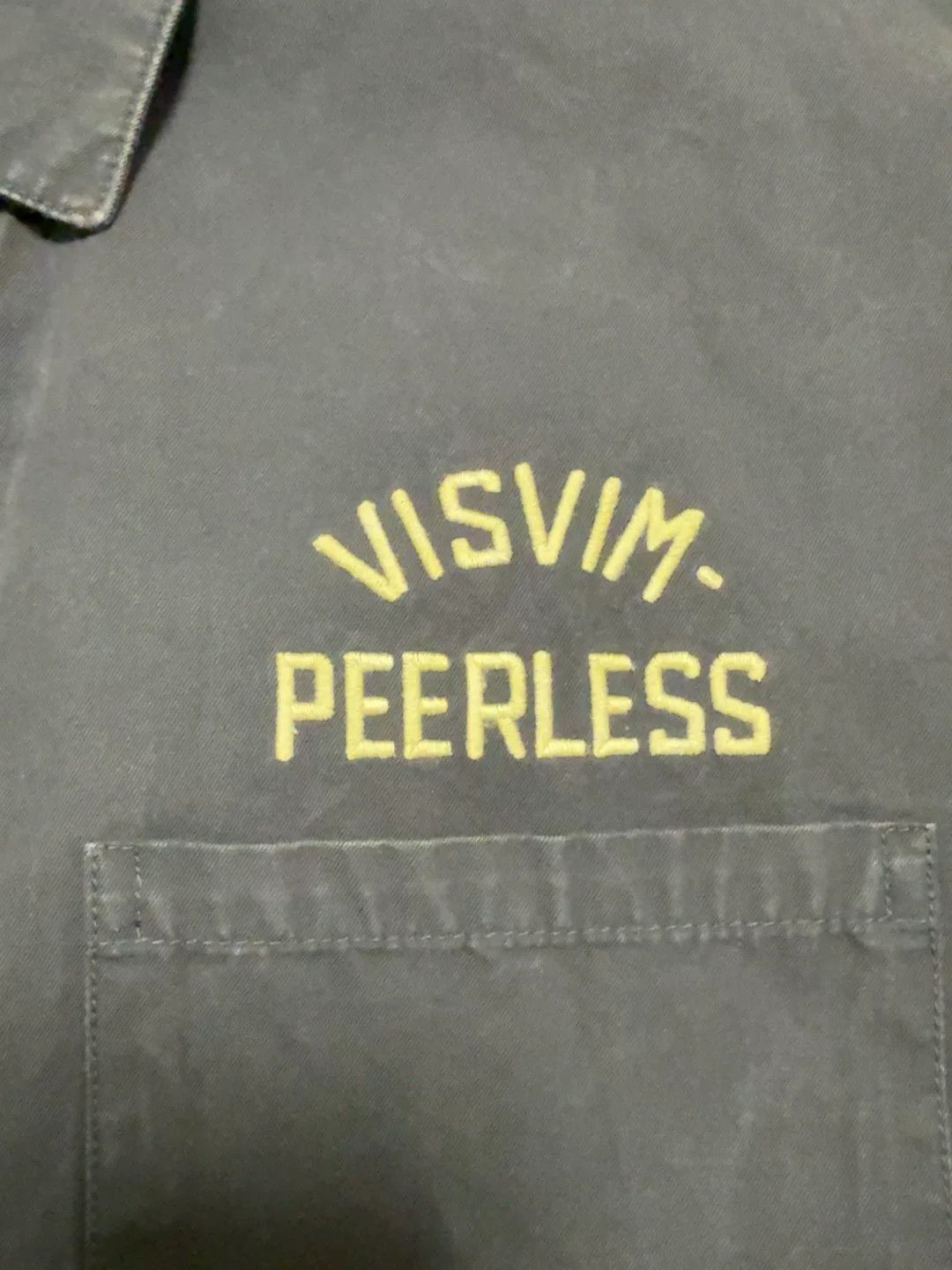 Visvim visvim 23AW Dark Blue Embroidered Shirt Size US L / EU 52-54 / 3 - 3 Thumbnail