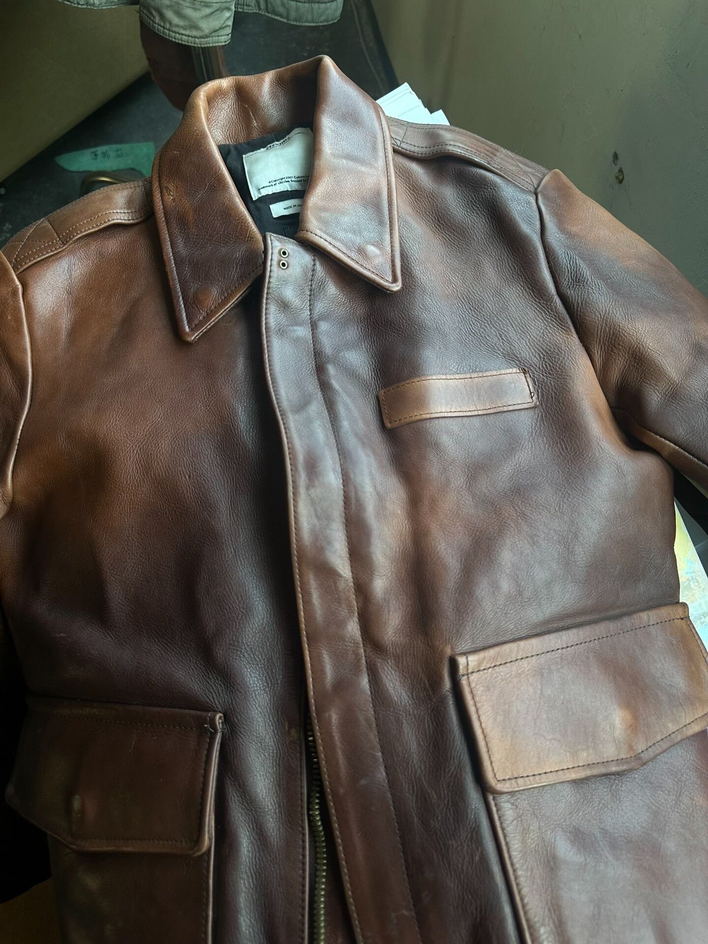 Visvim VISVIM A2 Horsehide Pilot Leather Jacket XS Size US XS / EU 42 / 0 - 8 Thumbnail